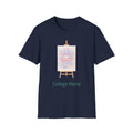 Art Student T-Shirt — “I’m an Art Student, I Make Messy, Colorful, Creative Stuff” Canvas Tee