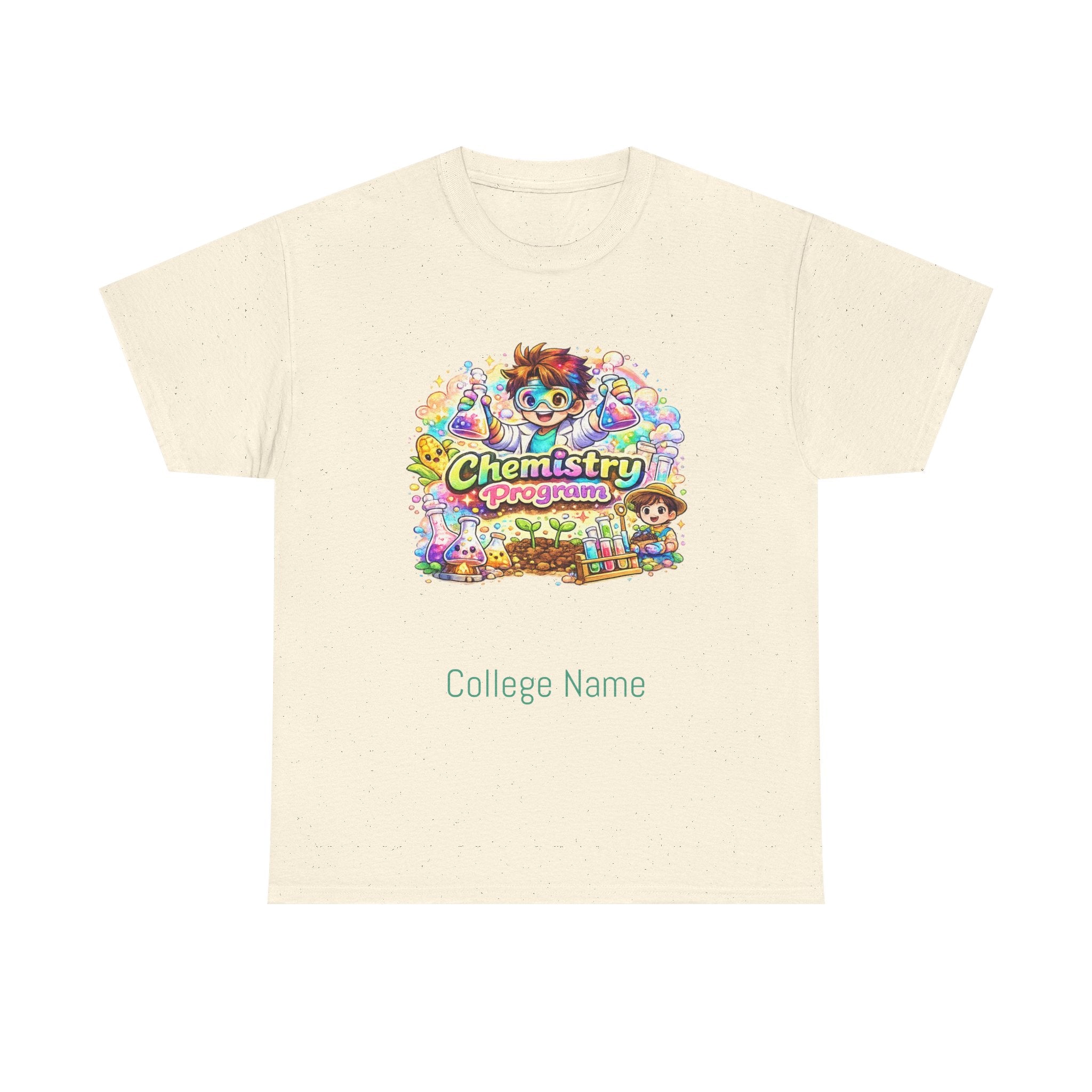 Chemistry Progarm Graphic Tee — 'Chemistry' Retro Science Design