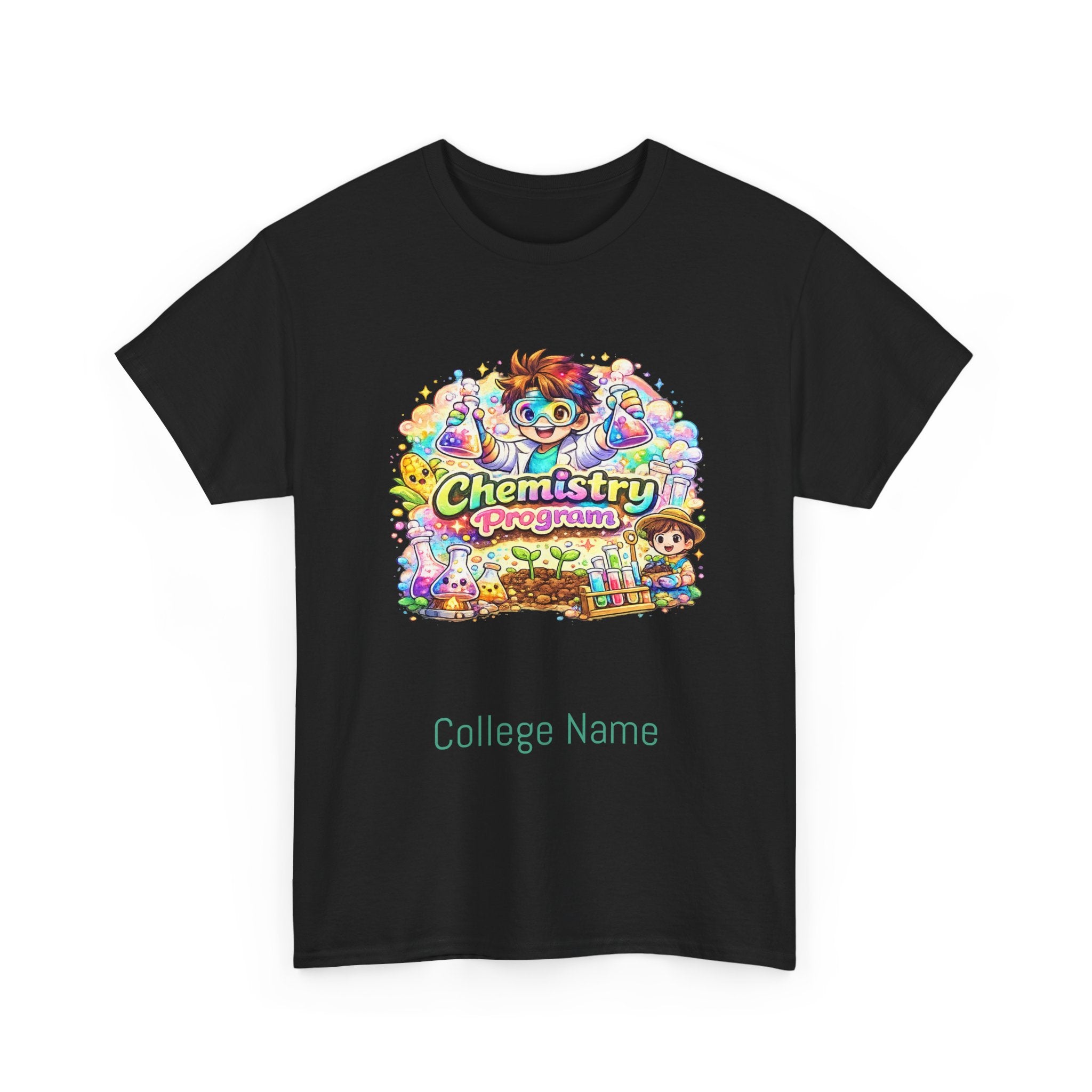 Chemistry Progarm Graphic Tee — 'Chemistry' Retro Science Design