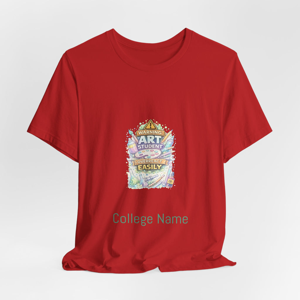 Art Program Shirt Unisex Jersey Short Sleeve Tee