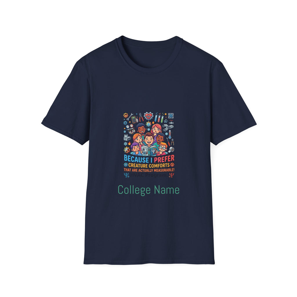 HVAC Program T-Shirt College Tee