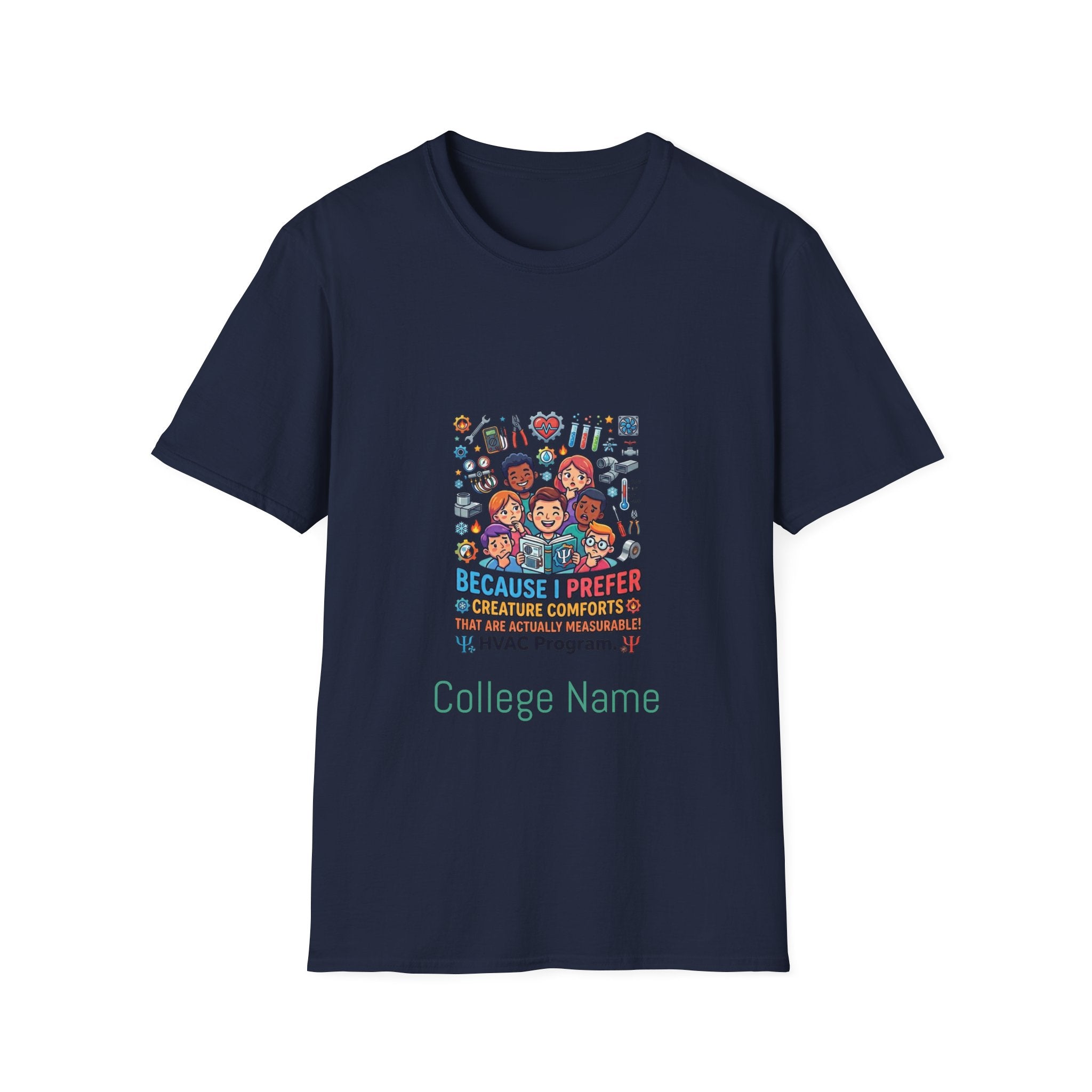 HVAC Program T-Shirt College Tee