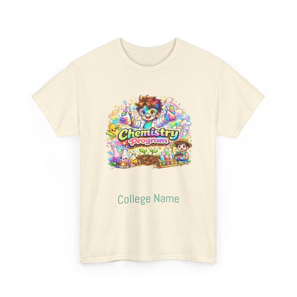 Chemistry Progarm Graphic Tee — 'Chemistry' Retro Science Design