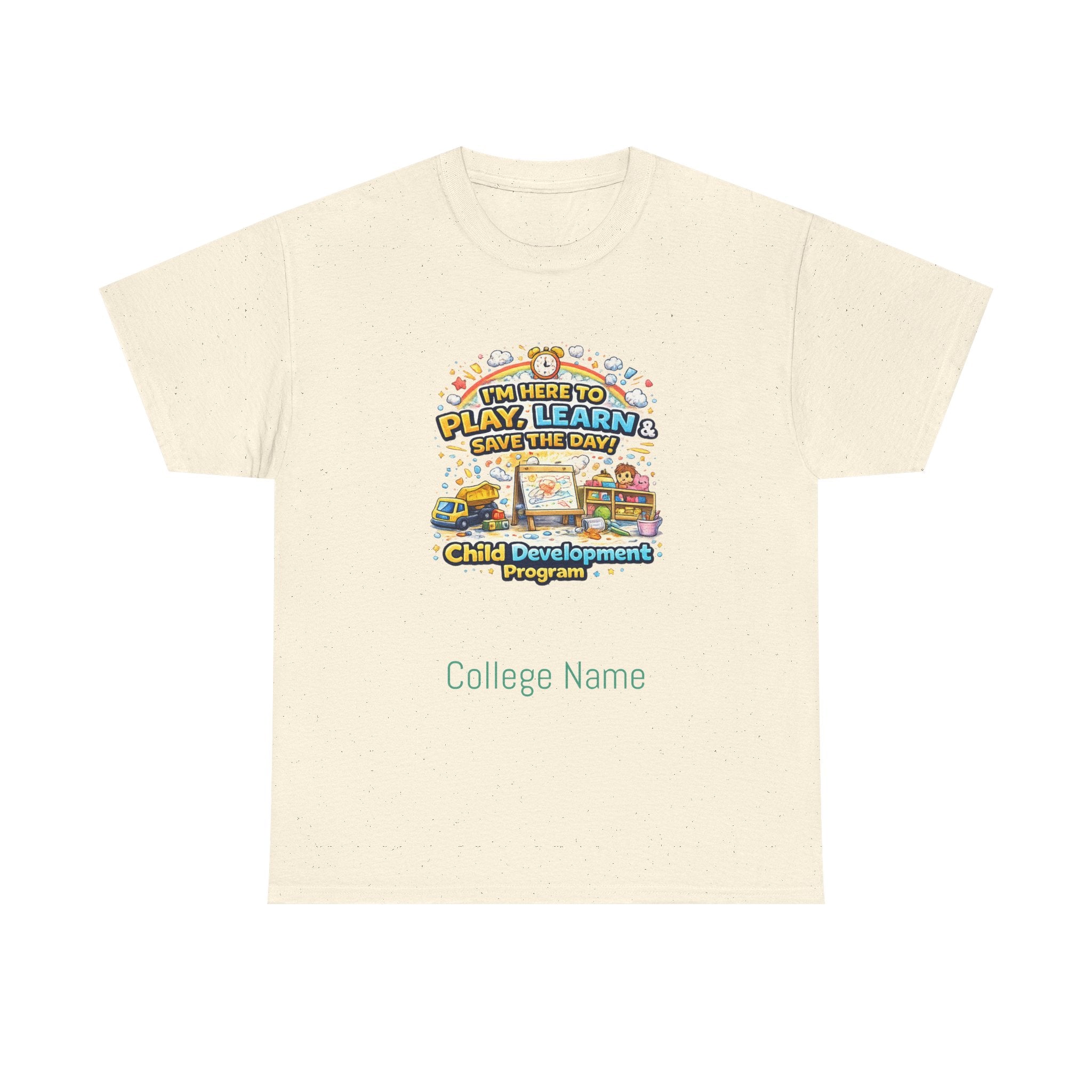 Children’s Play & Learn T-Shirt — "Play & Learn" Child Development Design