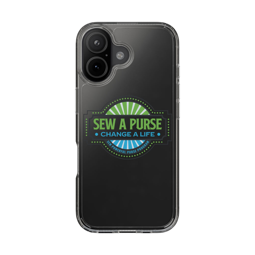 Clear Case — “Sew a Purse, Change a Life” Charity Phone Case