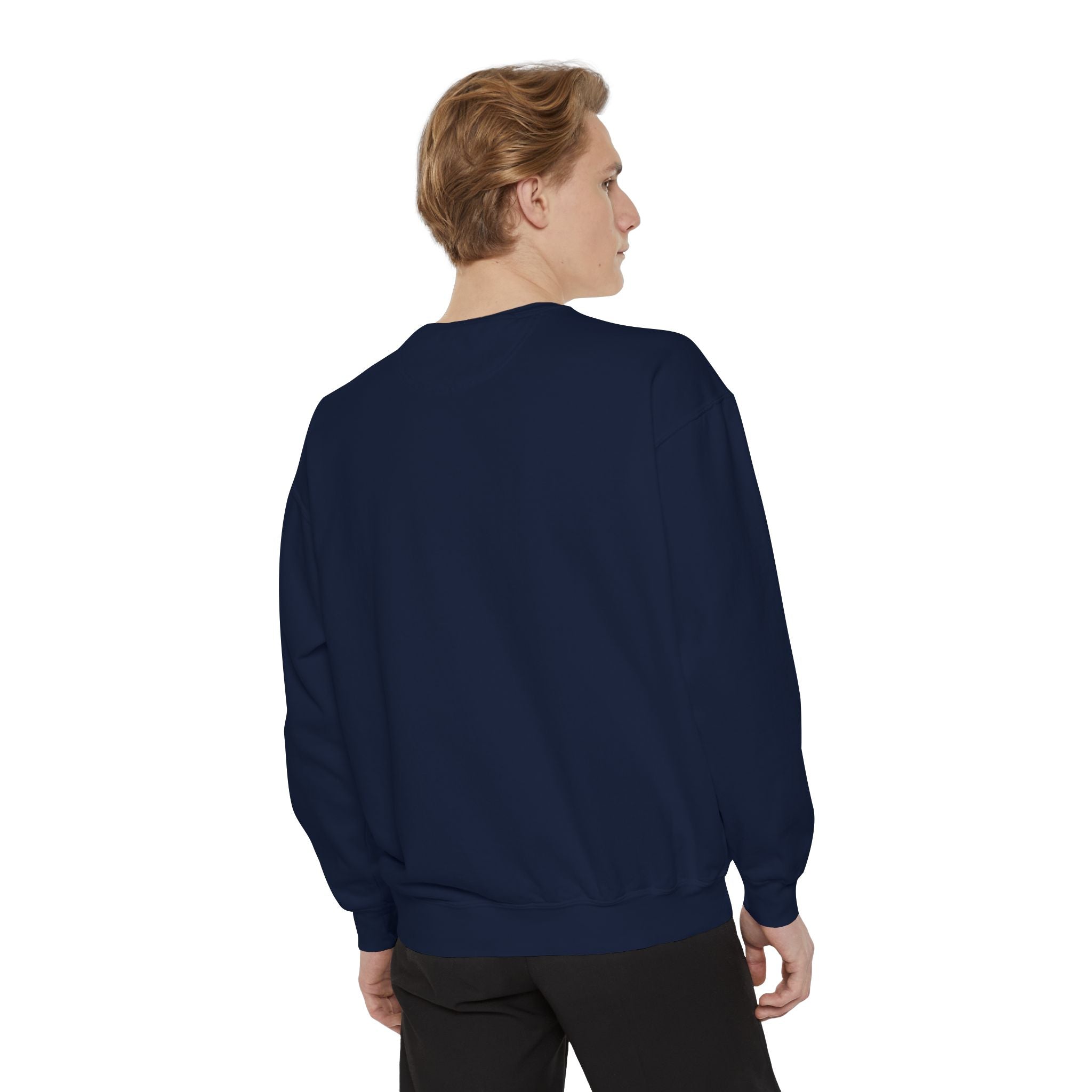 Communication Garment-Dyed Sweatshirt