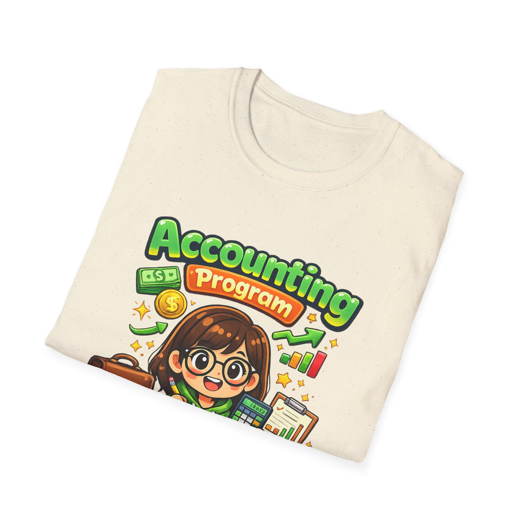 Accounting Program T-Shirt — Cute Student Accountant Graphic Tee