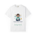 Computer Science Program T-Shirt — Cute Programmer Cartoon Tee