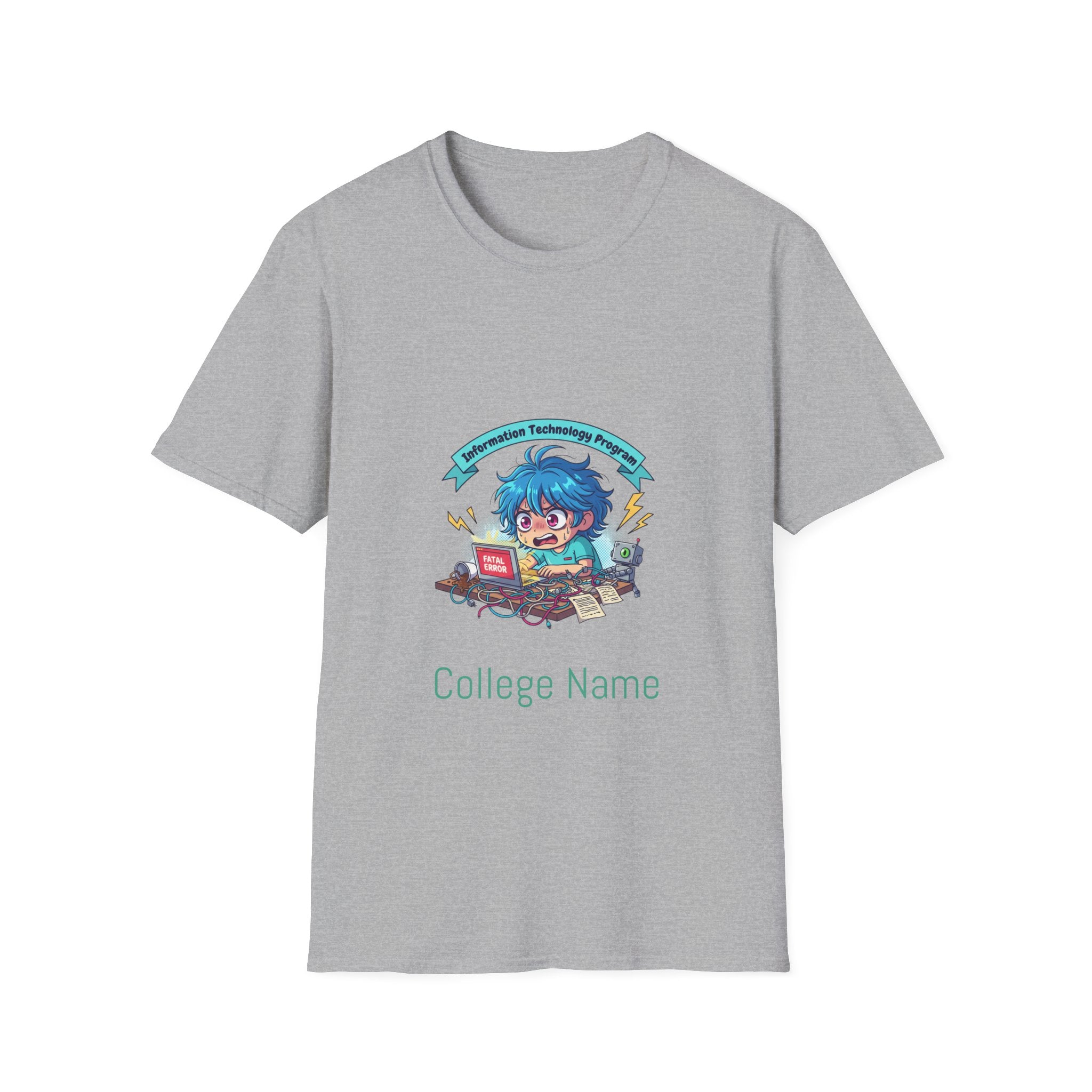 Information Technology T-Shirt — Cute Student Program Shirt