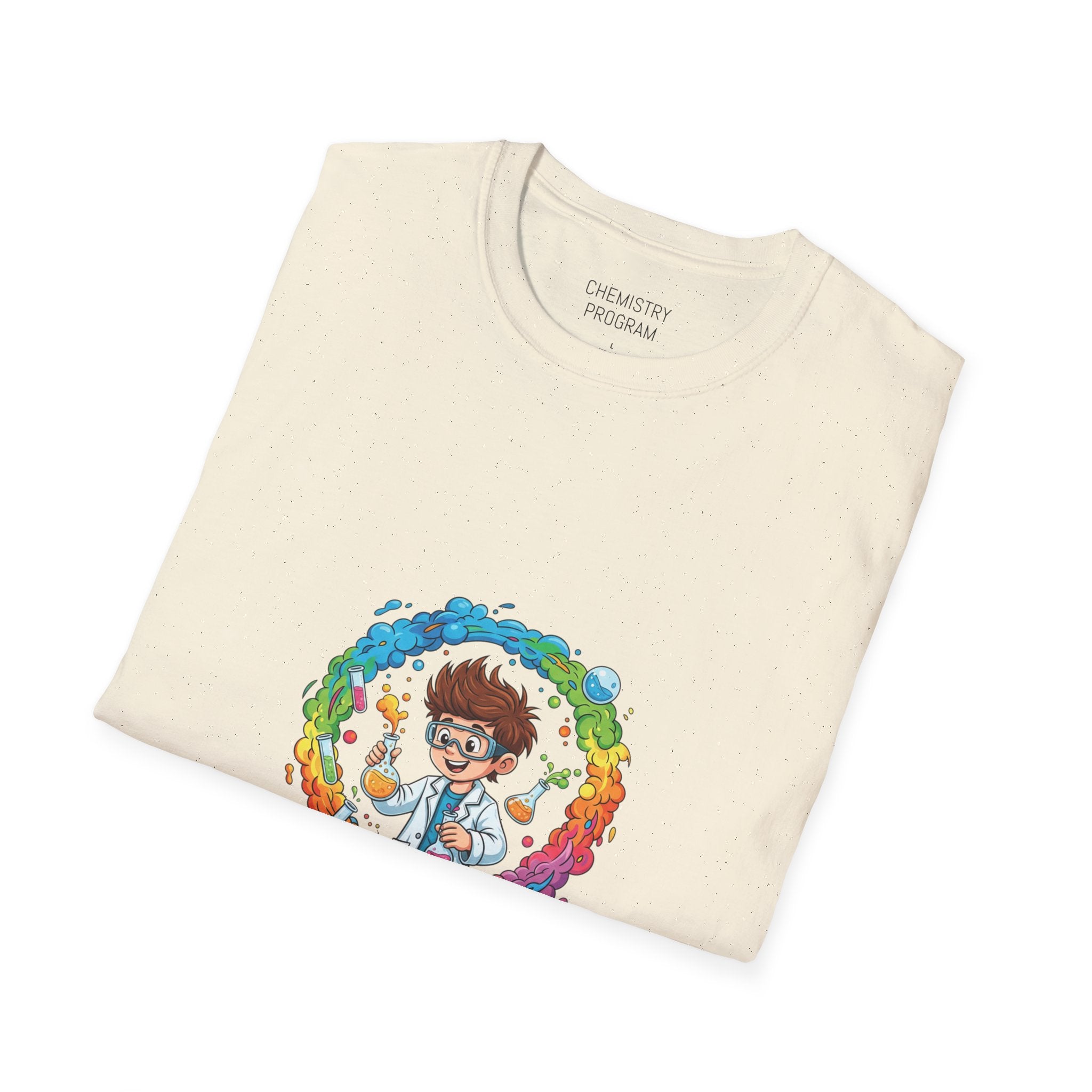 Chemistry Program T-Shirt — Colorful Science Club Tee
