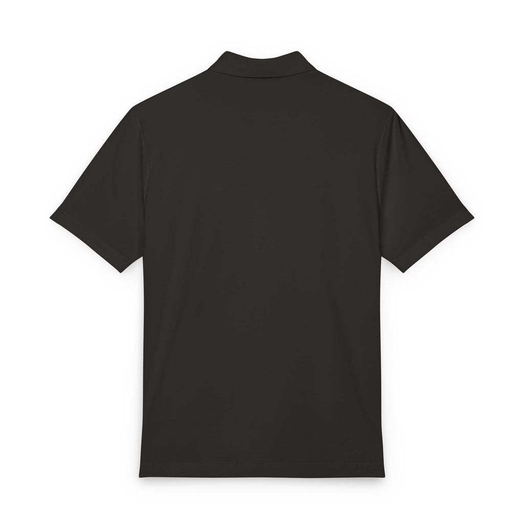 Computer Science Polo — Classic White Men's Stretch Jersey