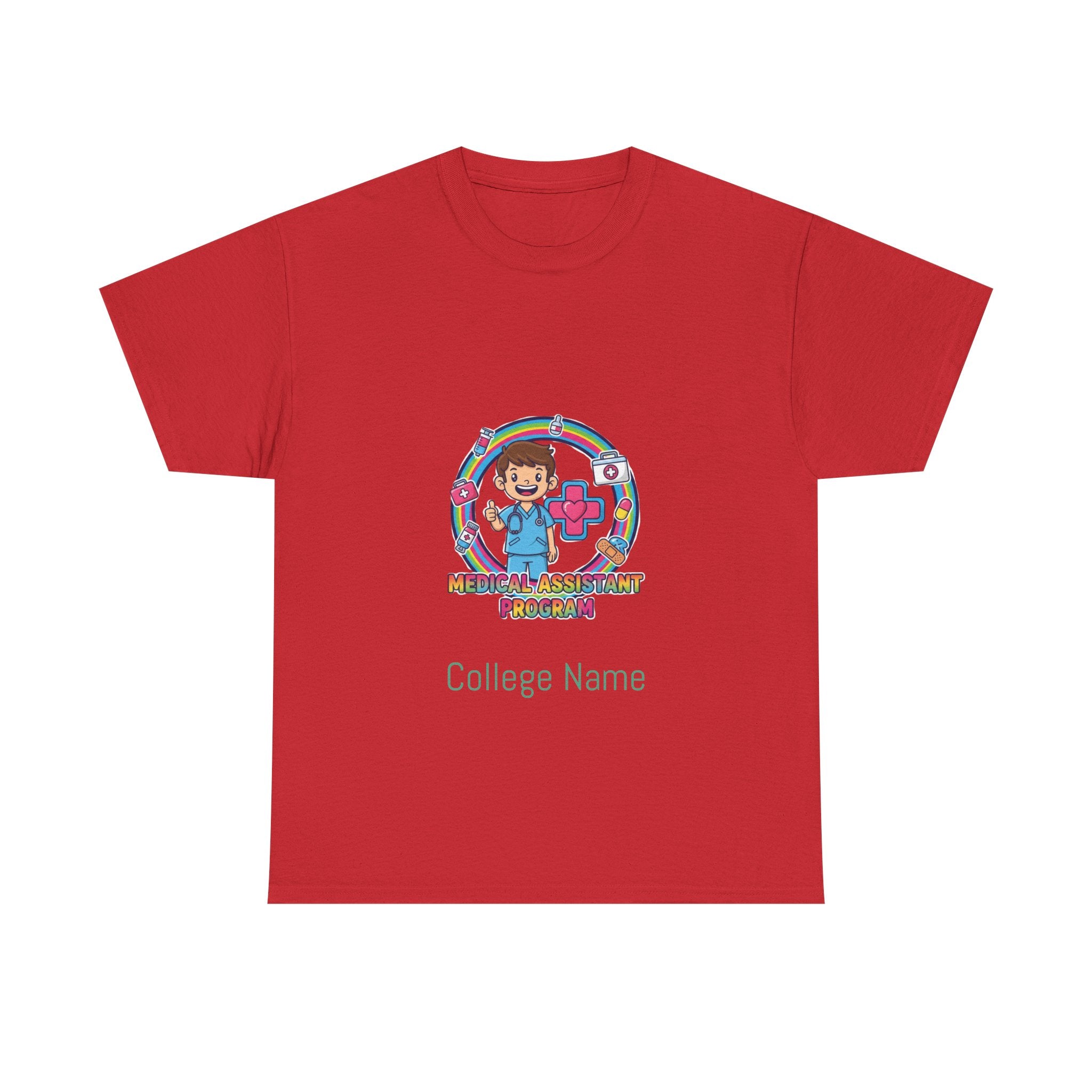 Medical Assistant Graphic Tee — White T‑Shirt