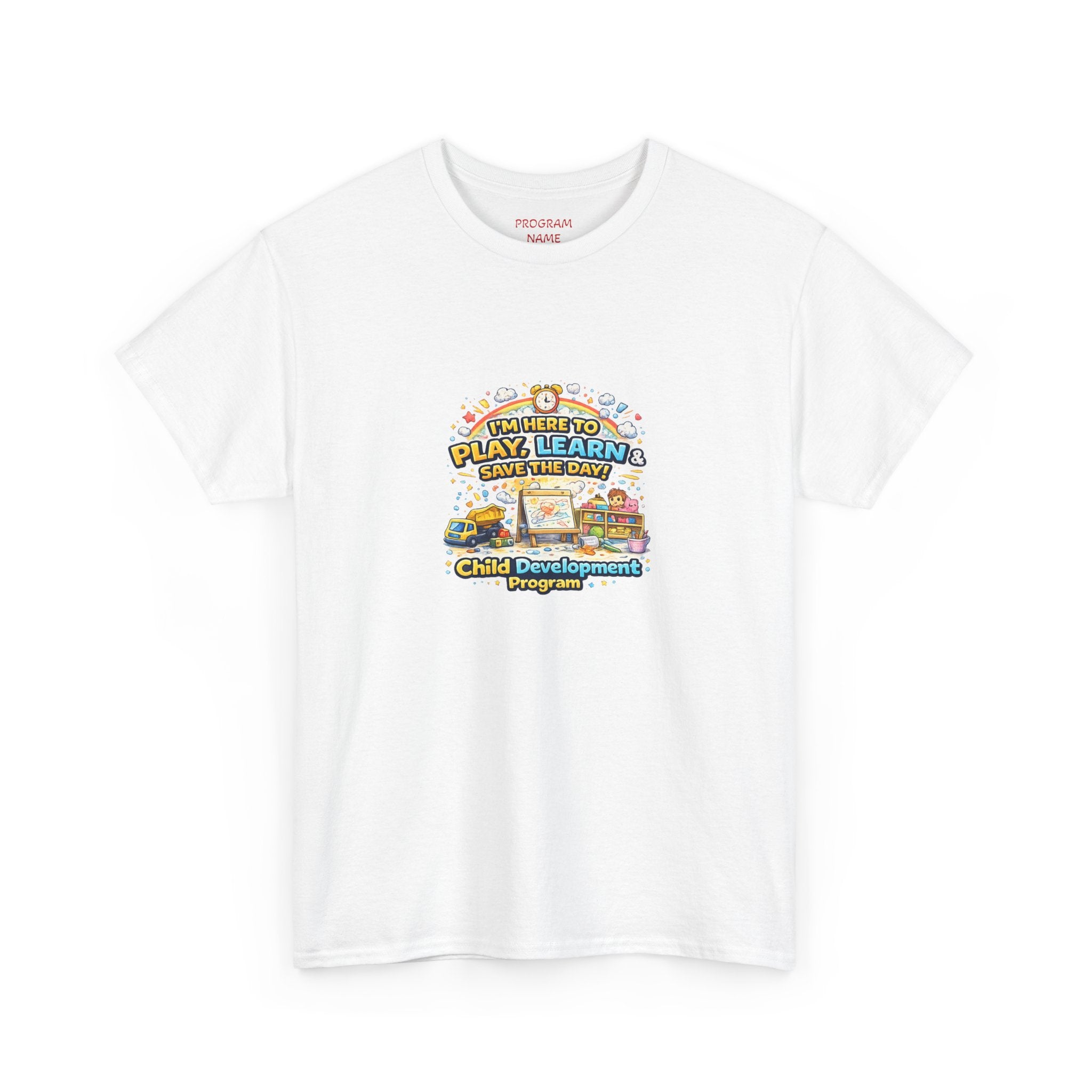 Children’s Play & Learn T-Shirt — "Play & Learn" Child Development Design