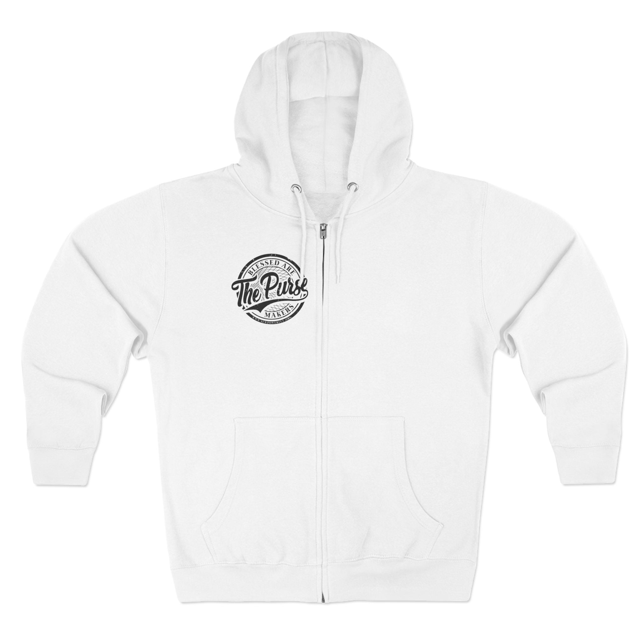 The Purse Zip Hoodie — Vintage Camping Logo Hooded Jacket