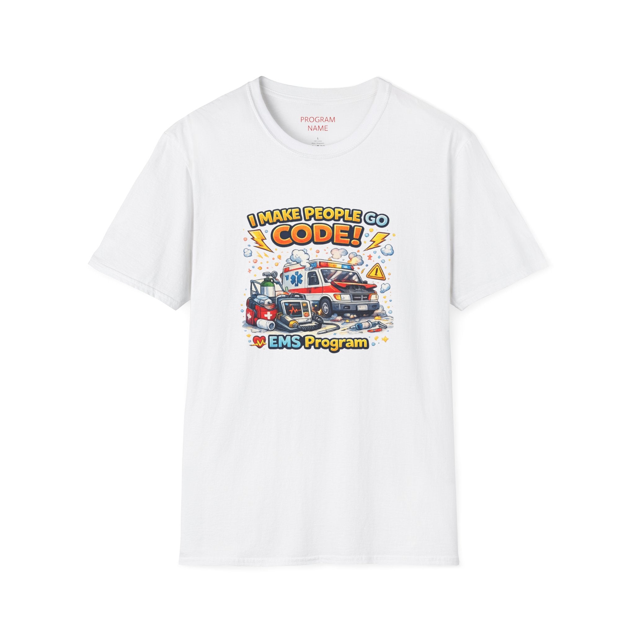 EMS Program T-Shirt - Ambulance Paramedic Tee
