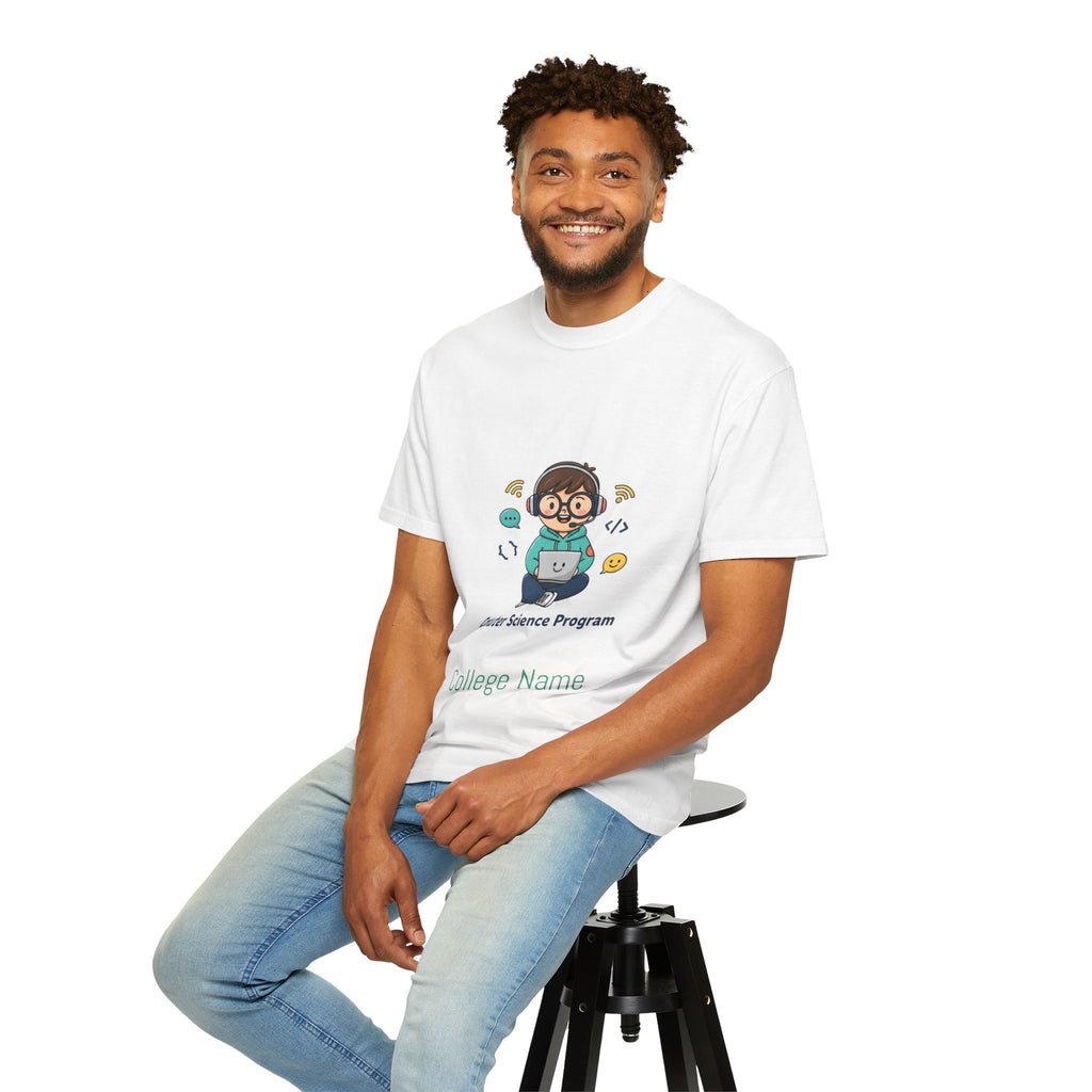 Computer Science Program T-Shirt — Cute Programmer Cartoon Tee
