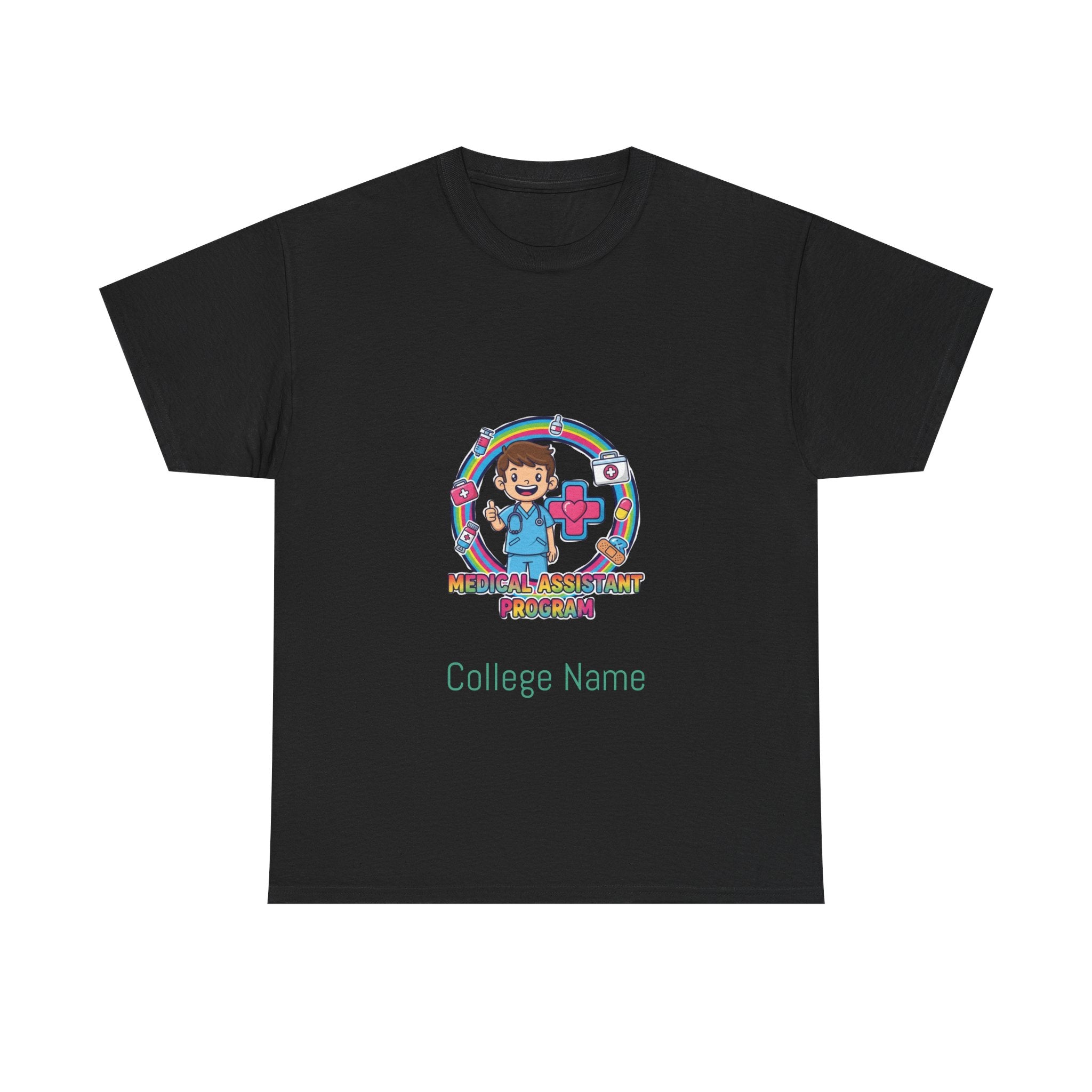 Medical Assistant Graphic Tee — White T‑Shirt