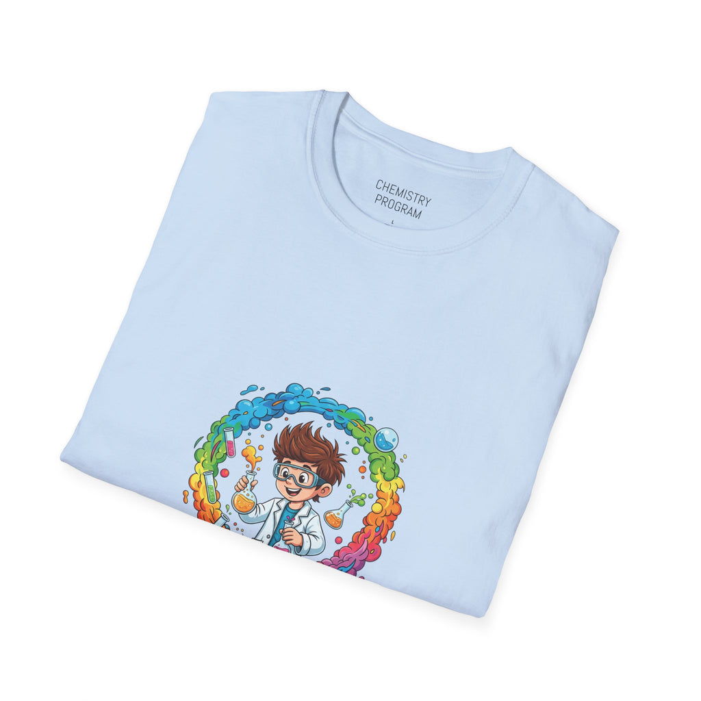 Chemistry Program T-Shirt — Colorful Science Club Tee