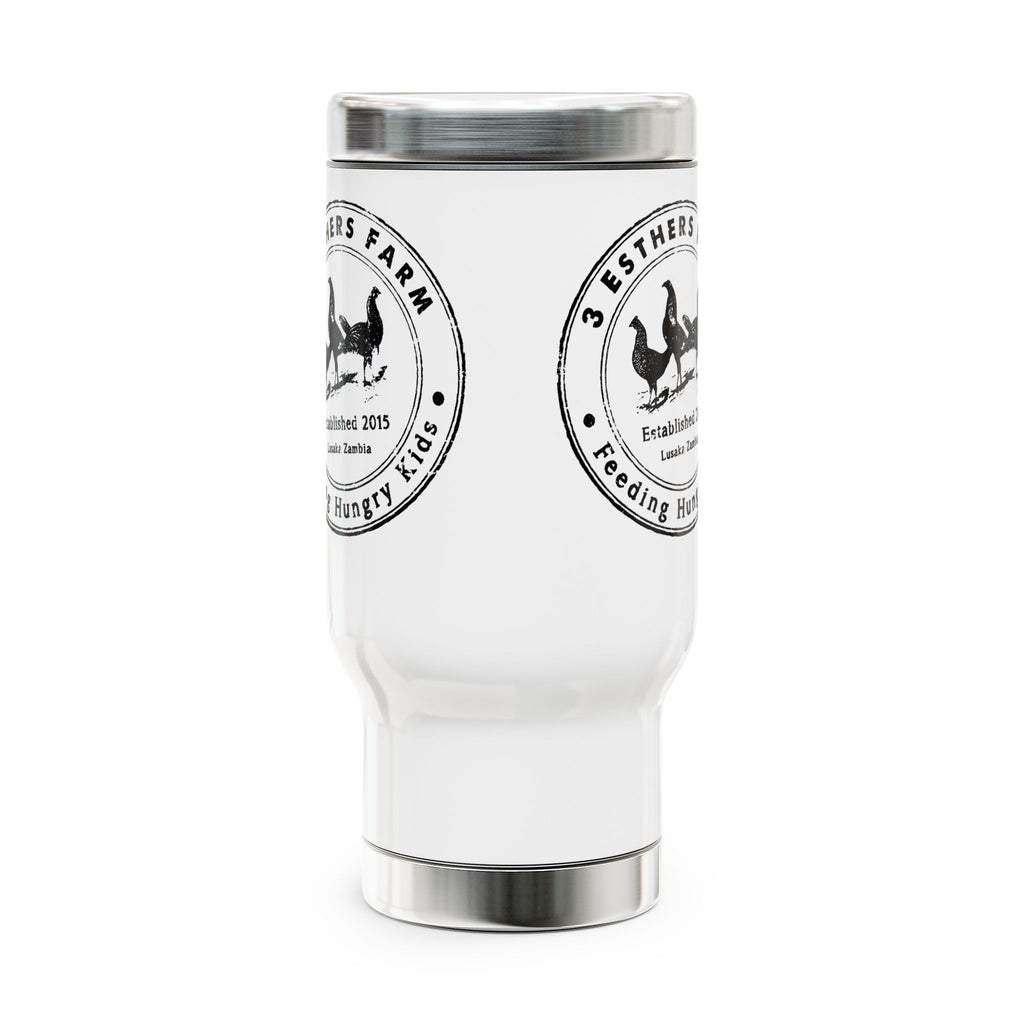 3 Esthers Farm 14oz Stainless Steel Travel Mug with Handle