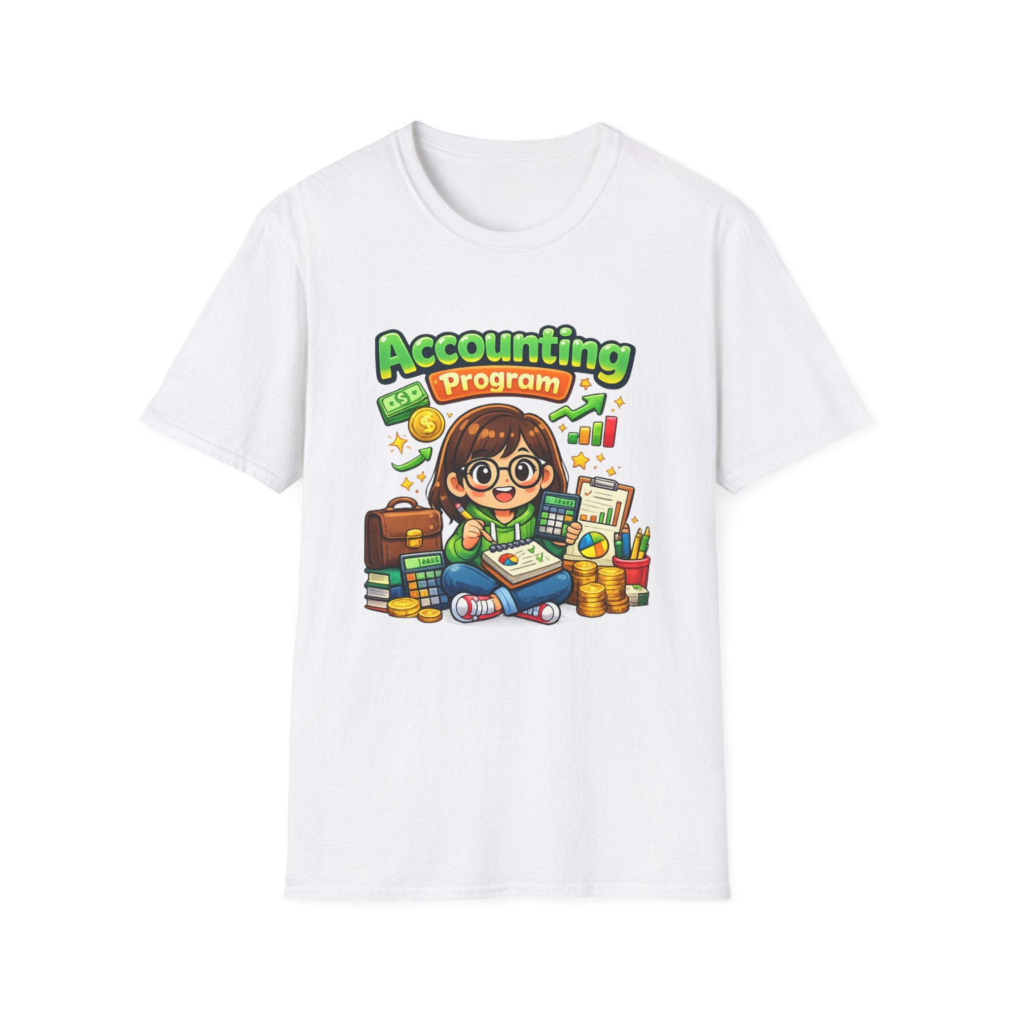 Accounting Program T-Shirt — Cute Student Accountant Graphic Tee