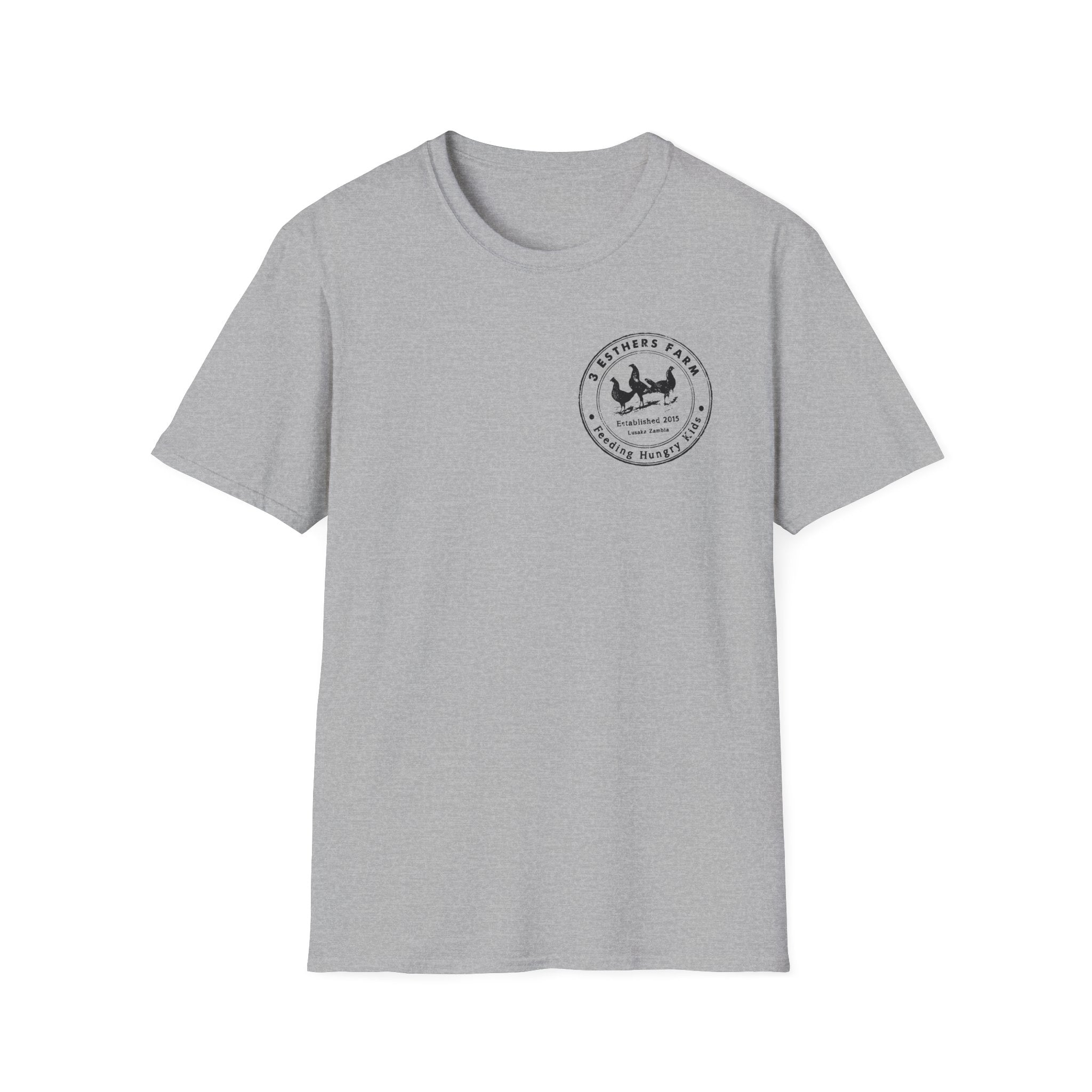 3 Esthers Farm - Small Logo T-Shirt