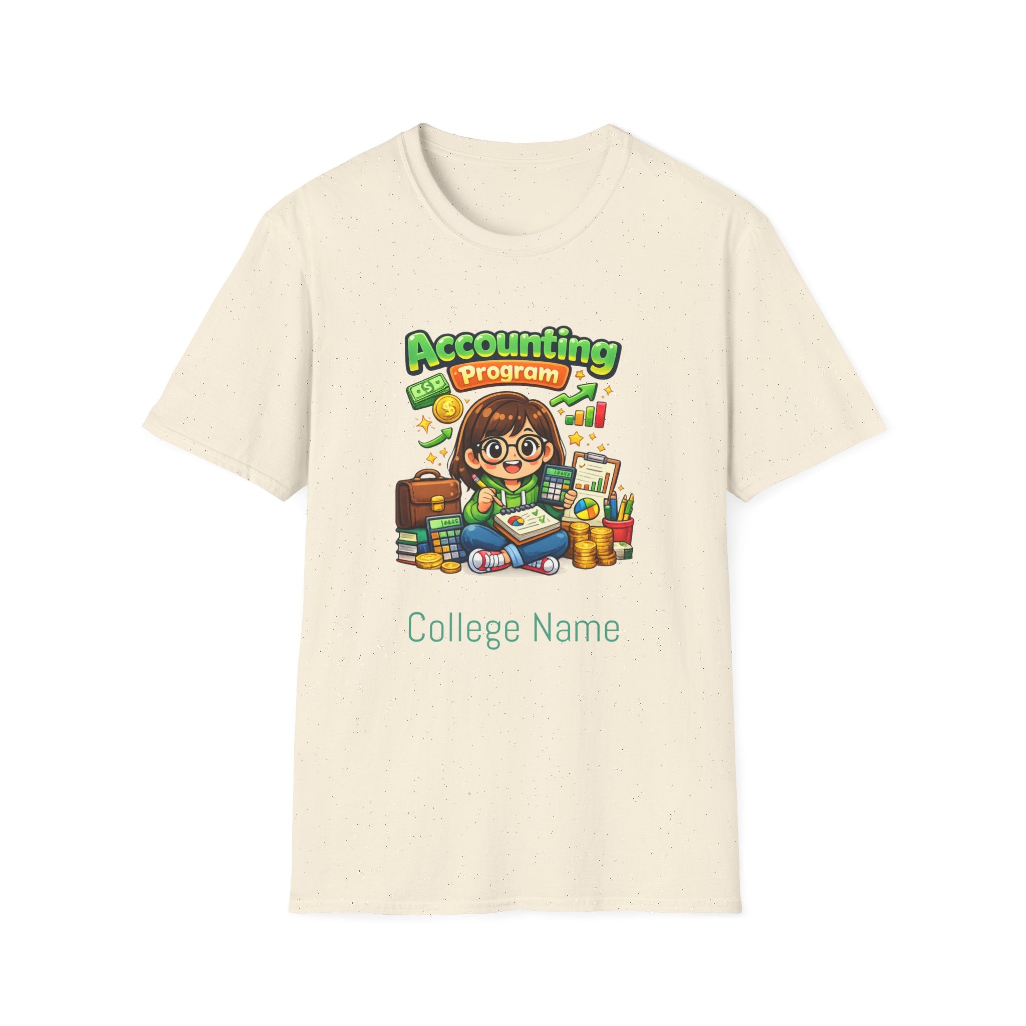 Accounting Program T-Shirt — Cute Student Accountant Graphic Tee