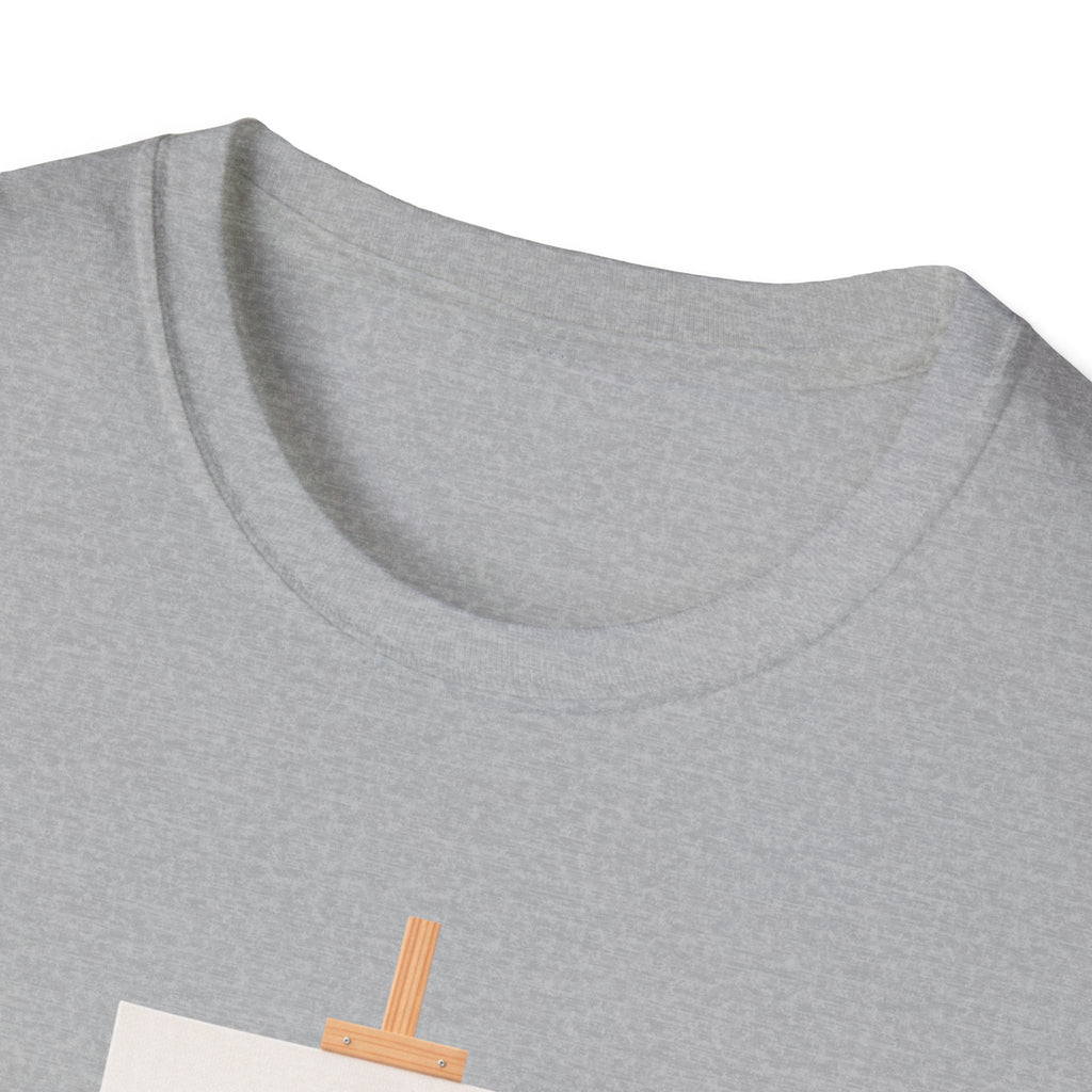 Art Student T-Shirt — “I’m an Art Student, I Make Messy, Colorful, Creative Stuff” Canvas Tee
