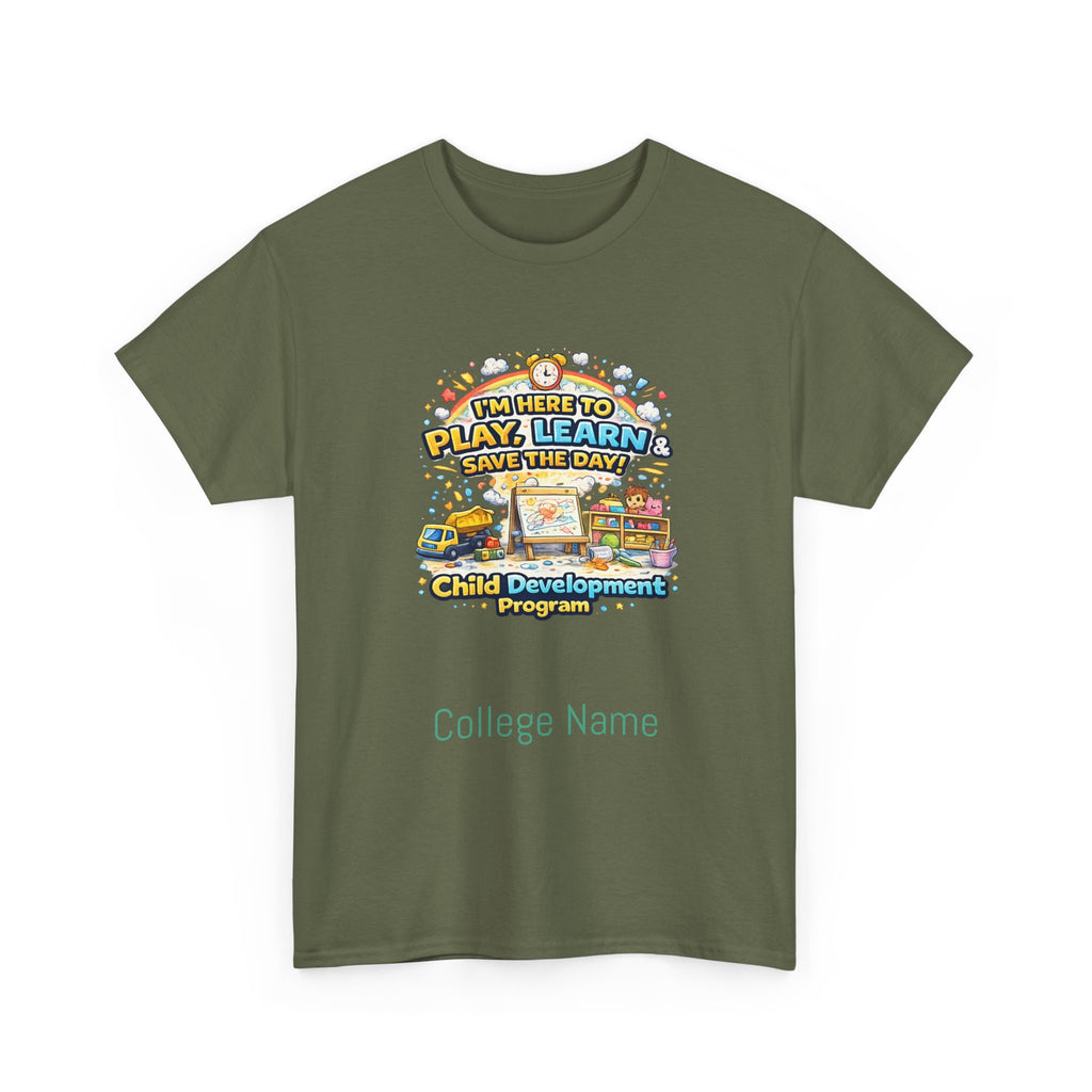 Children’s Play & Learn T-Shirt — "Play & Learn" Child Development Design