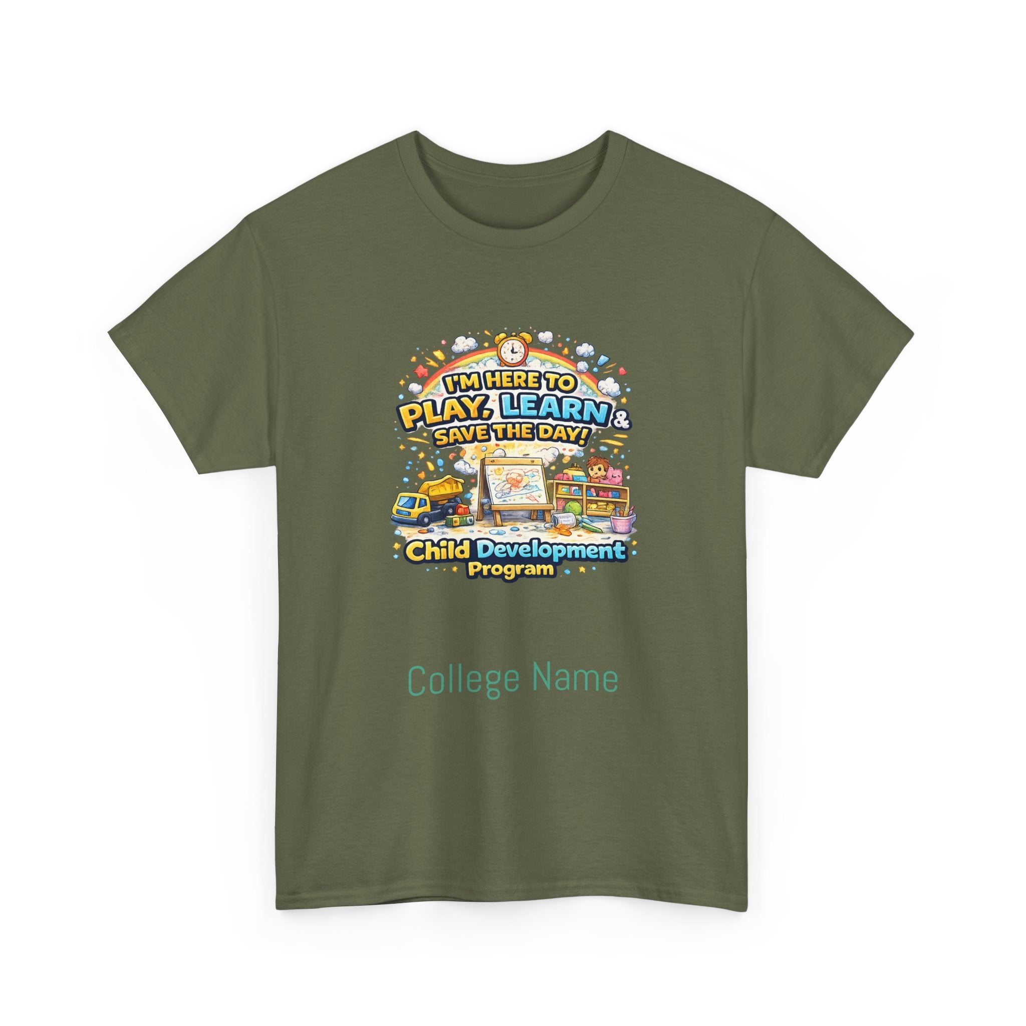 Children’s Play & Learn T-Shirt — "Play & Learn" Child Development Design
