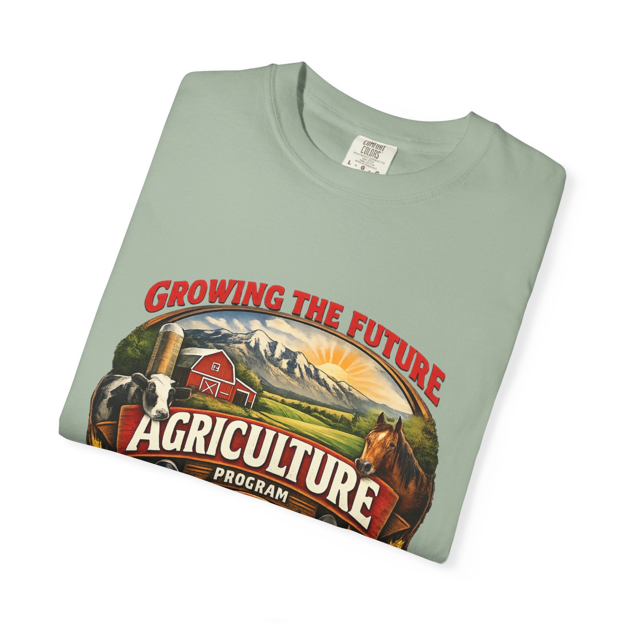 Agriculture Program T‑Shirt — "Growing the Future" Farm Vintage Graphic