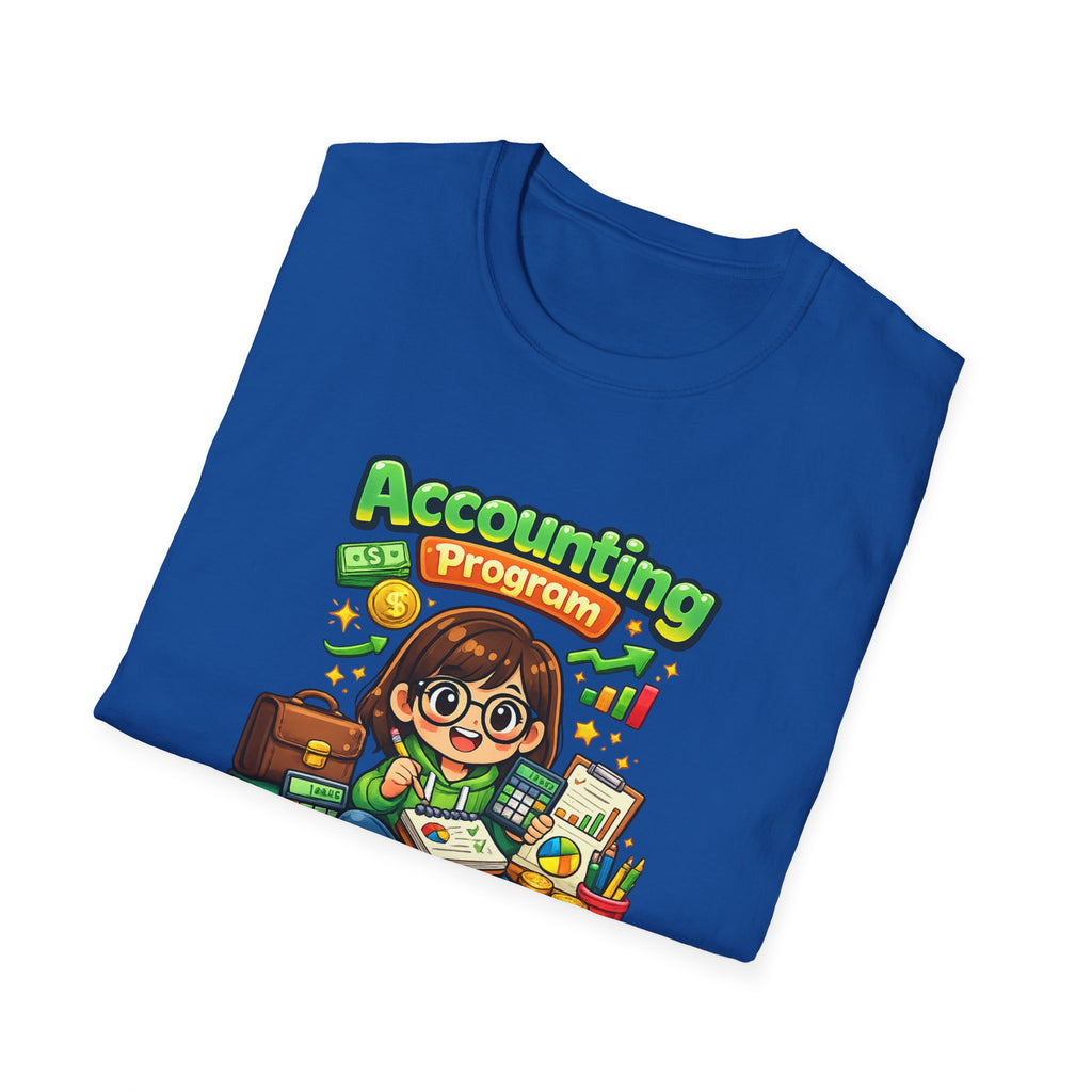 Accounting Program T-Shirt — Cute Student Accountant Graphic Tee