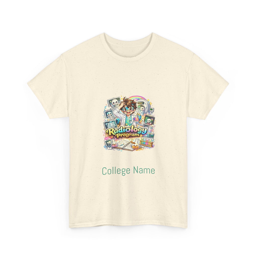 Radiology Tech Vintage Badge T-Shirt — Radiologic Technologist College Shirt