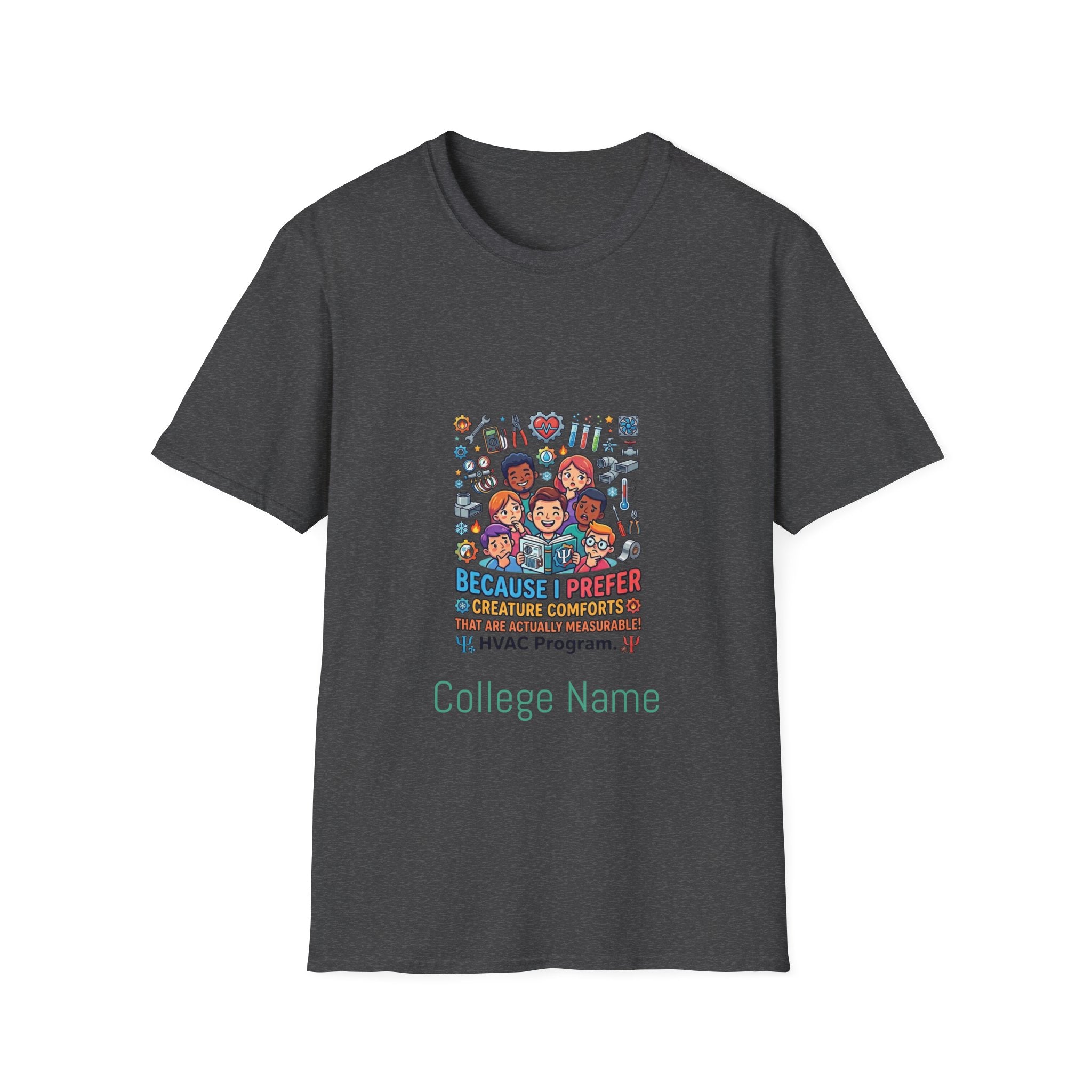 HVAC Program T-Shirt College Tee