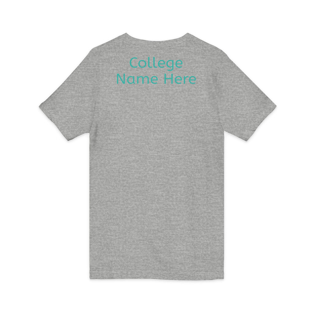 Paramedic EMS Anime V-Neck Tee — Cute EMT Program Shirt (Custom College Name)