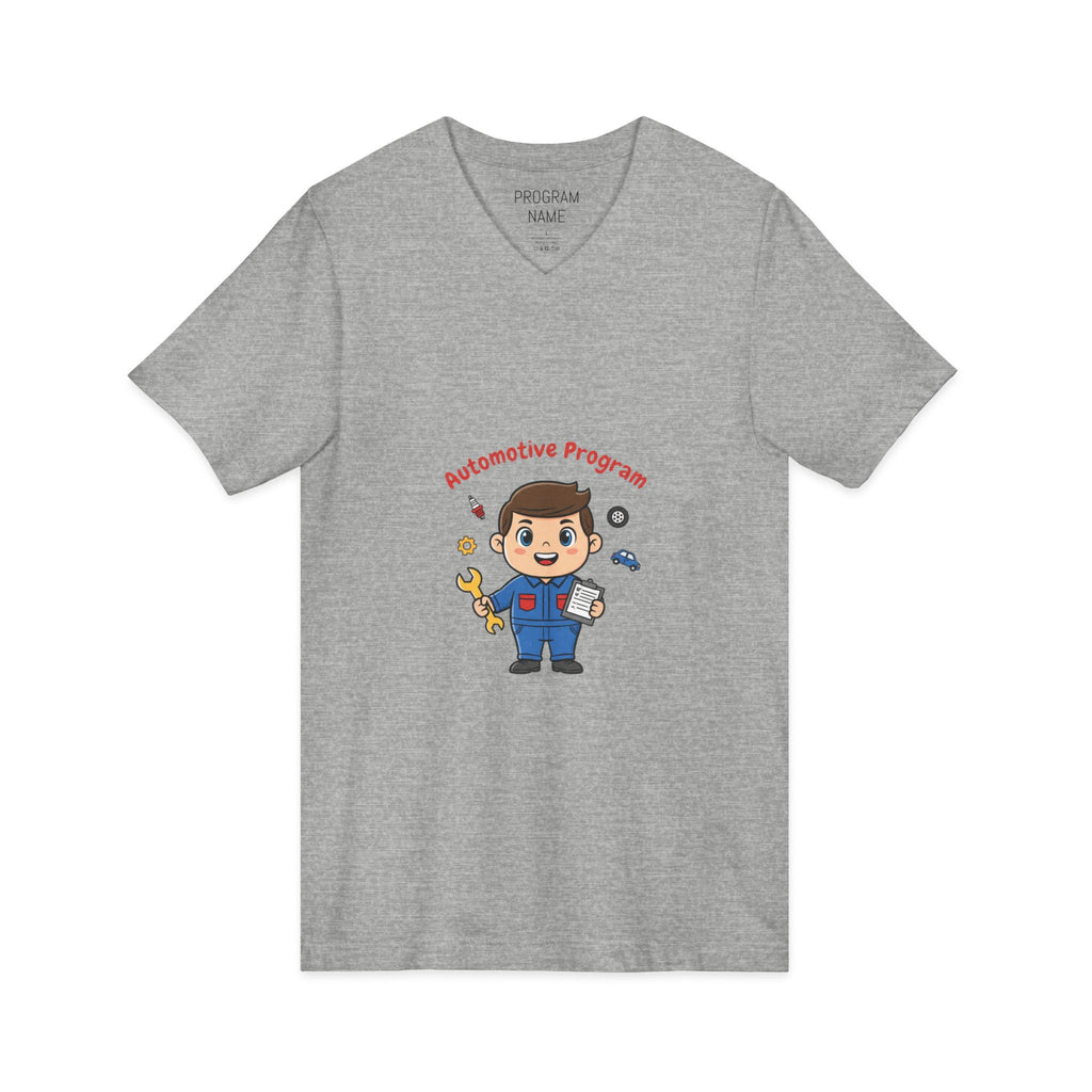 Automotive Program Mechanic Tee — Cute Auto Tech T‑Shirt with Wrench Graphic