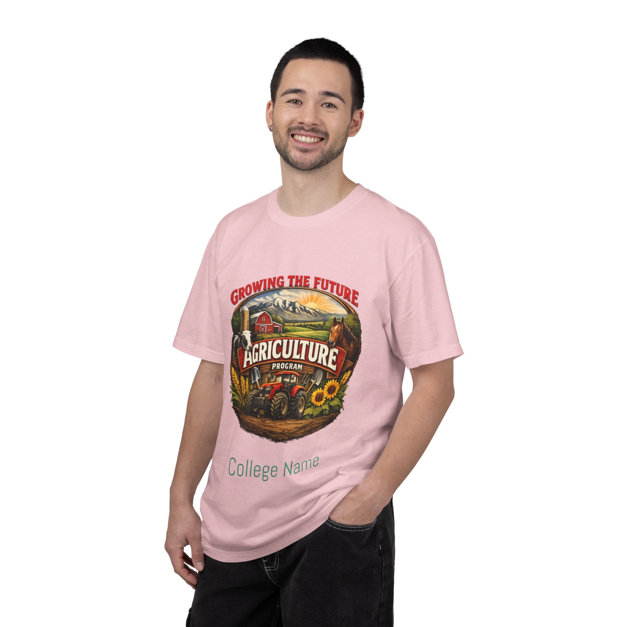 Agriculture Program T‑Shirt — "Growing the Future" Farm Vintage Graphic