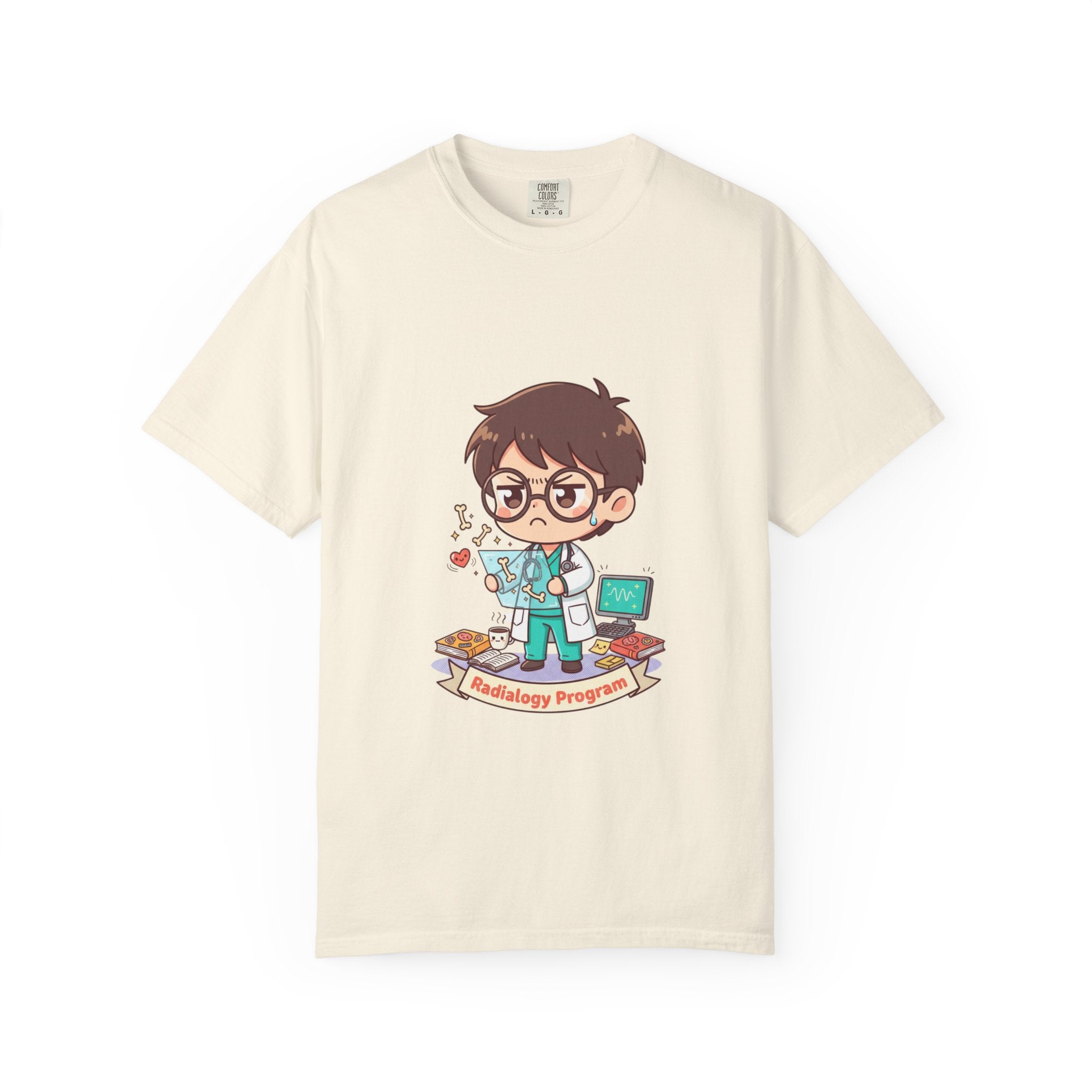 Radiology Program T-Shirt — Cute Radiologist Cartoon College Tee