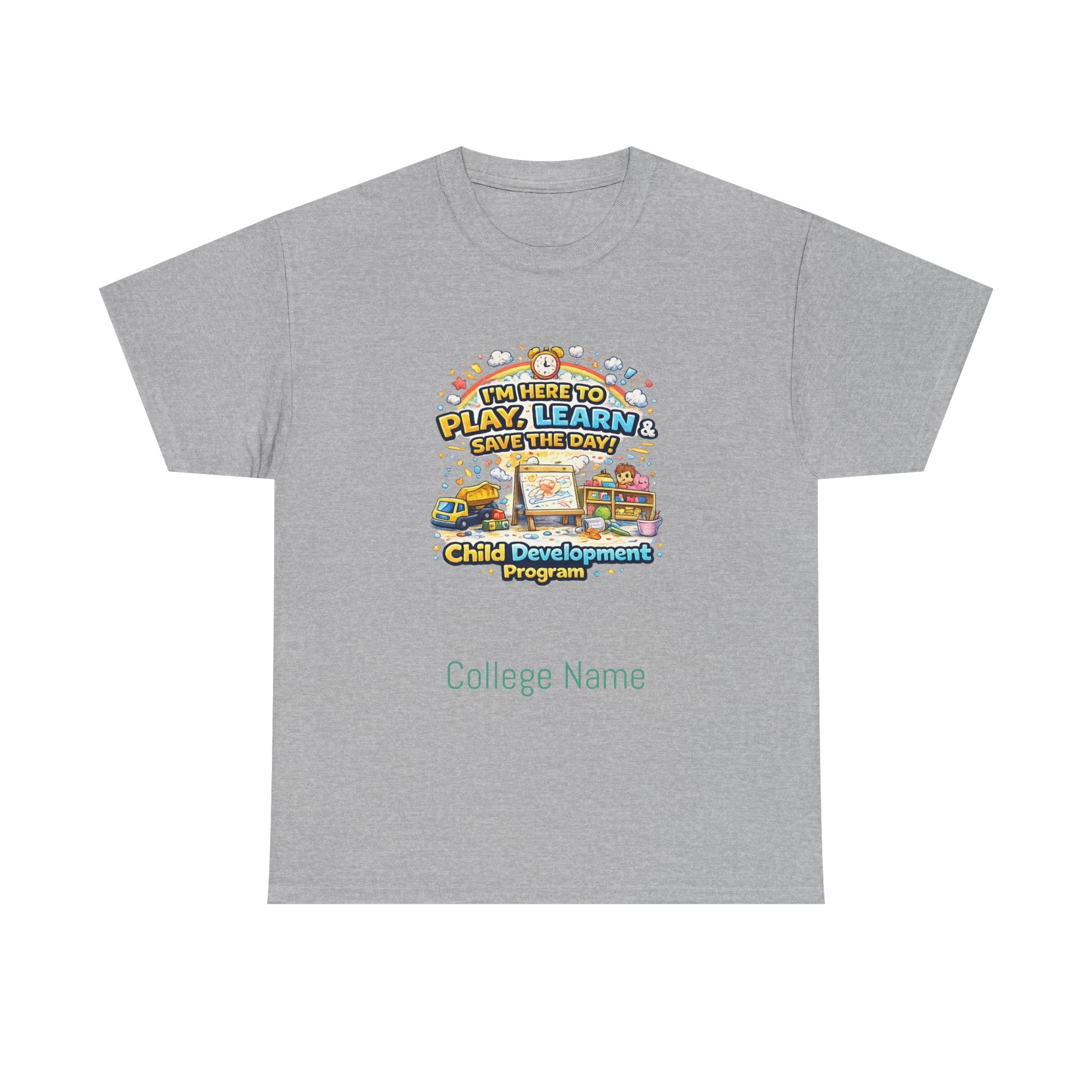 Children’s Play & Learn T-Shirt — "Play & Learn" Child Development Design