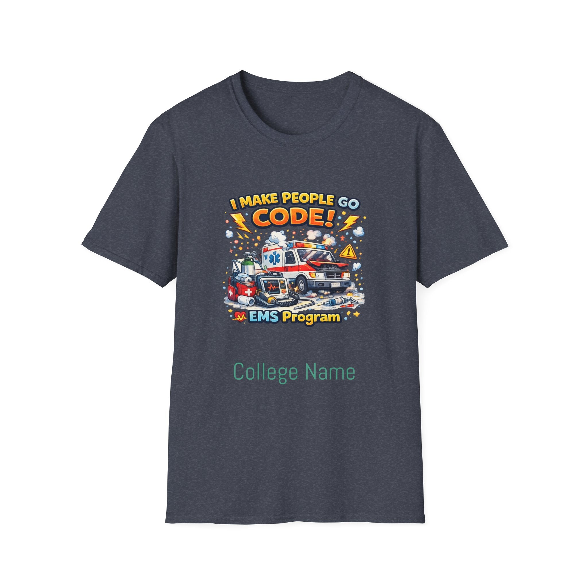 EMS Program T-Shirt - Ambulance Paramedic Tee