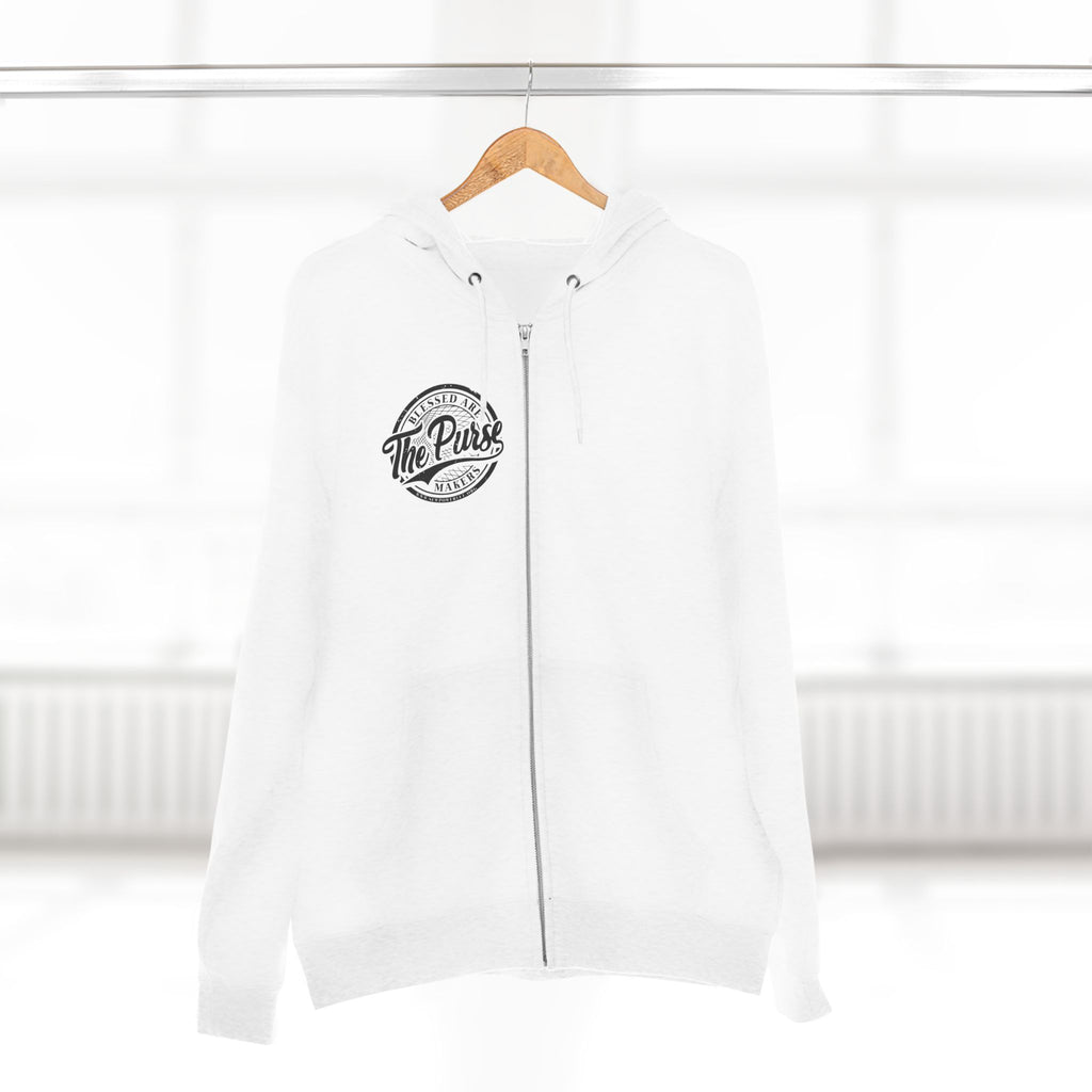 The Purse Zip Hoodie — Vintage Camping Logo Hooded Jacket