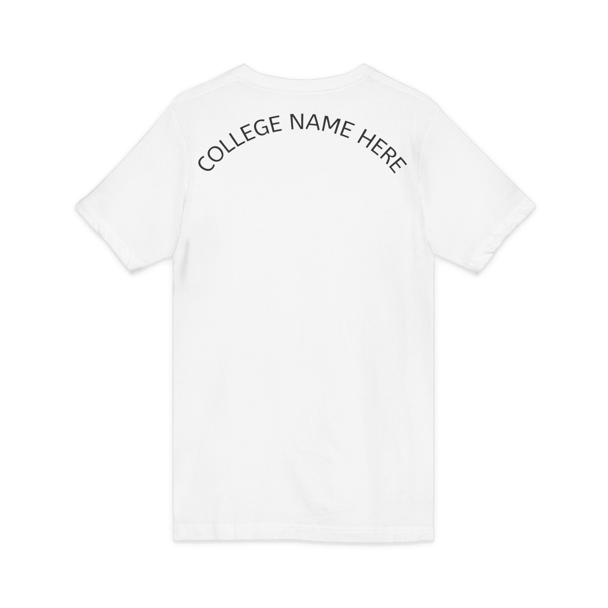 Business Management Program V-Neck Tee — College Student Career Prep Shirt
