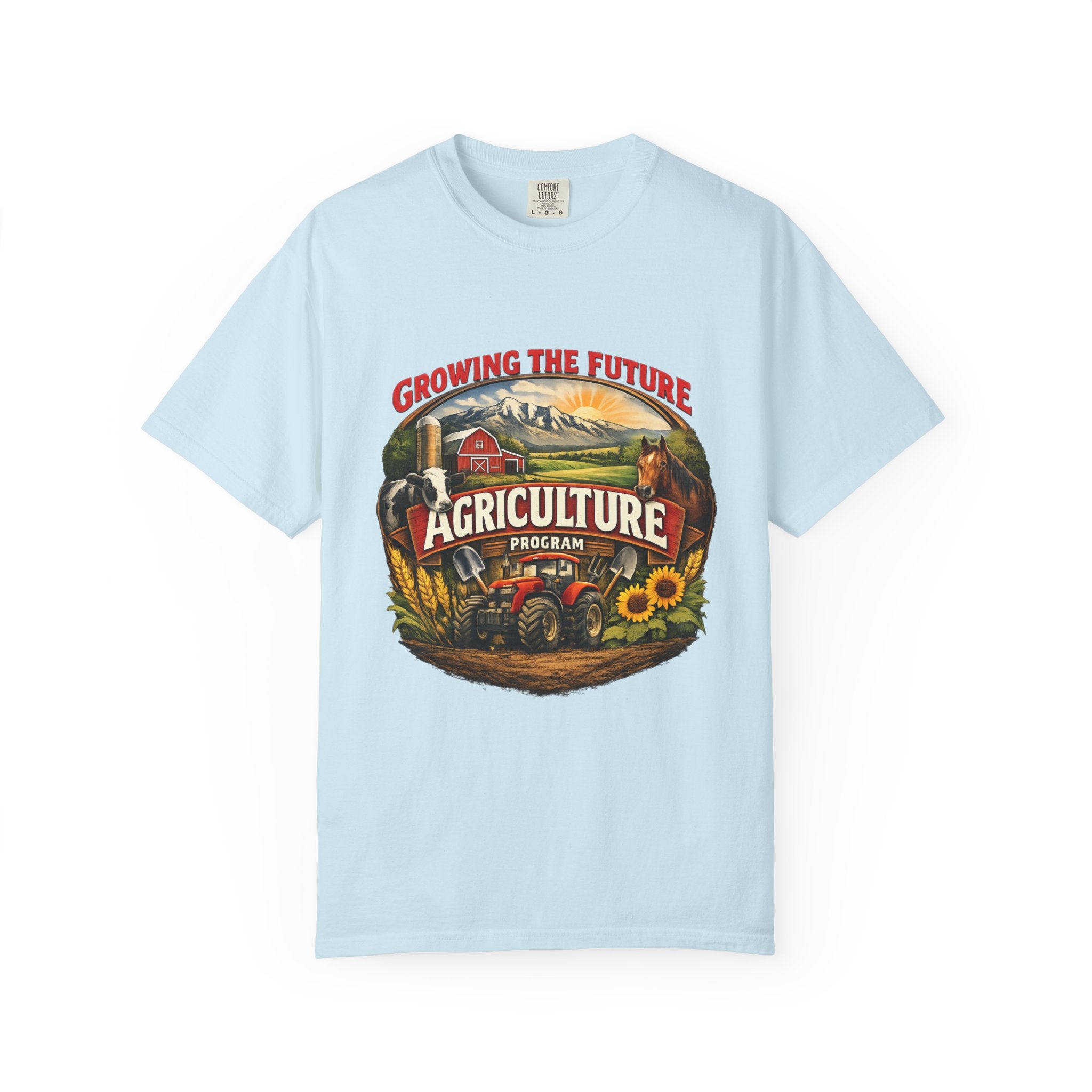 Agriculture Program T‑Shirt — "Growing the Future" Farm Vintage Graphic