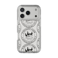 Clear Phone Case — Vintage Farm Logo Clear iPhone Cover (3 Esthers Farm)