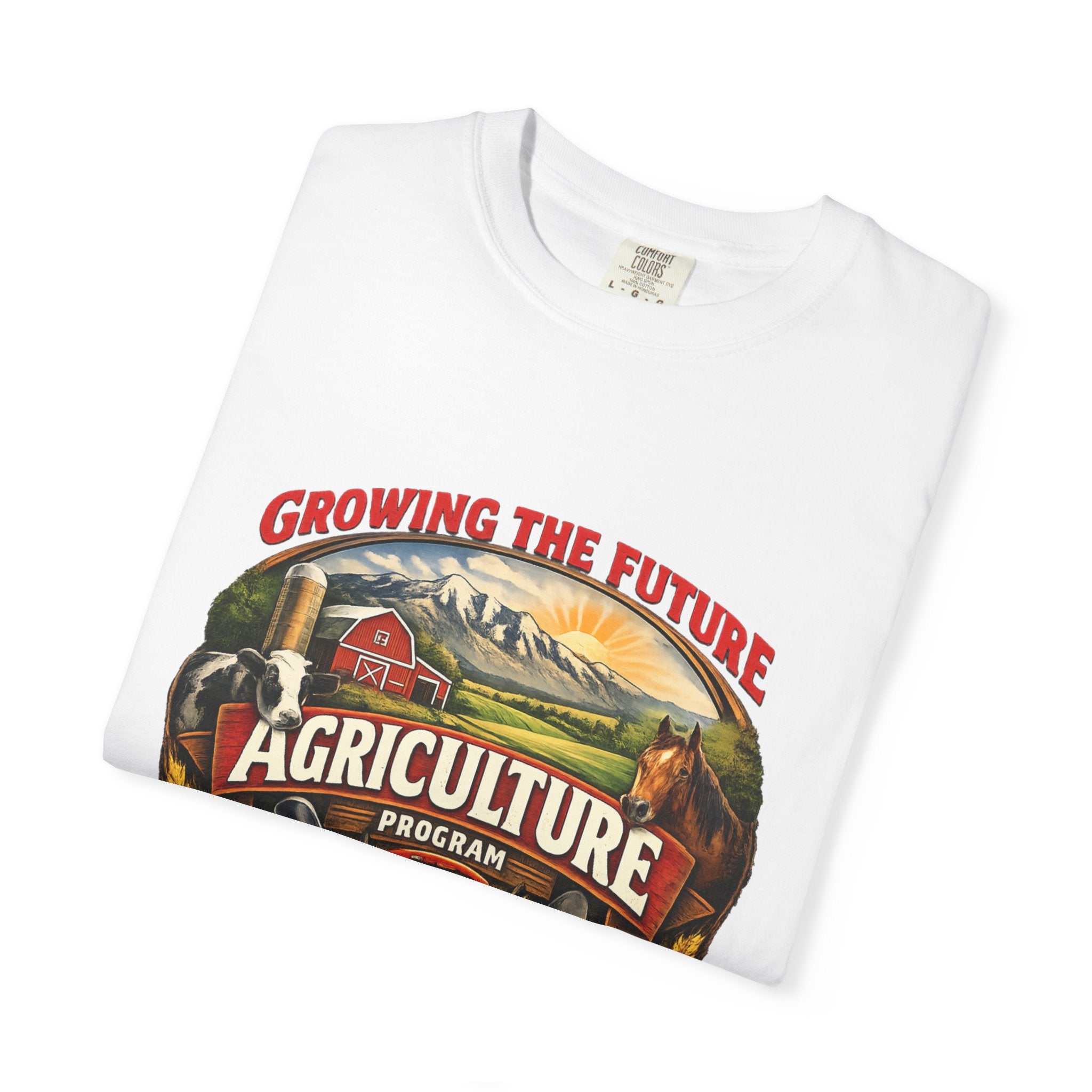 Agriculture Program T‑Shirt — "Growing the Future" Farm Vintage Graphic