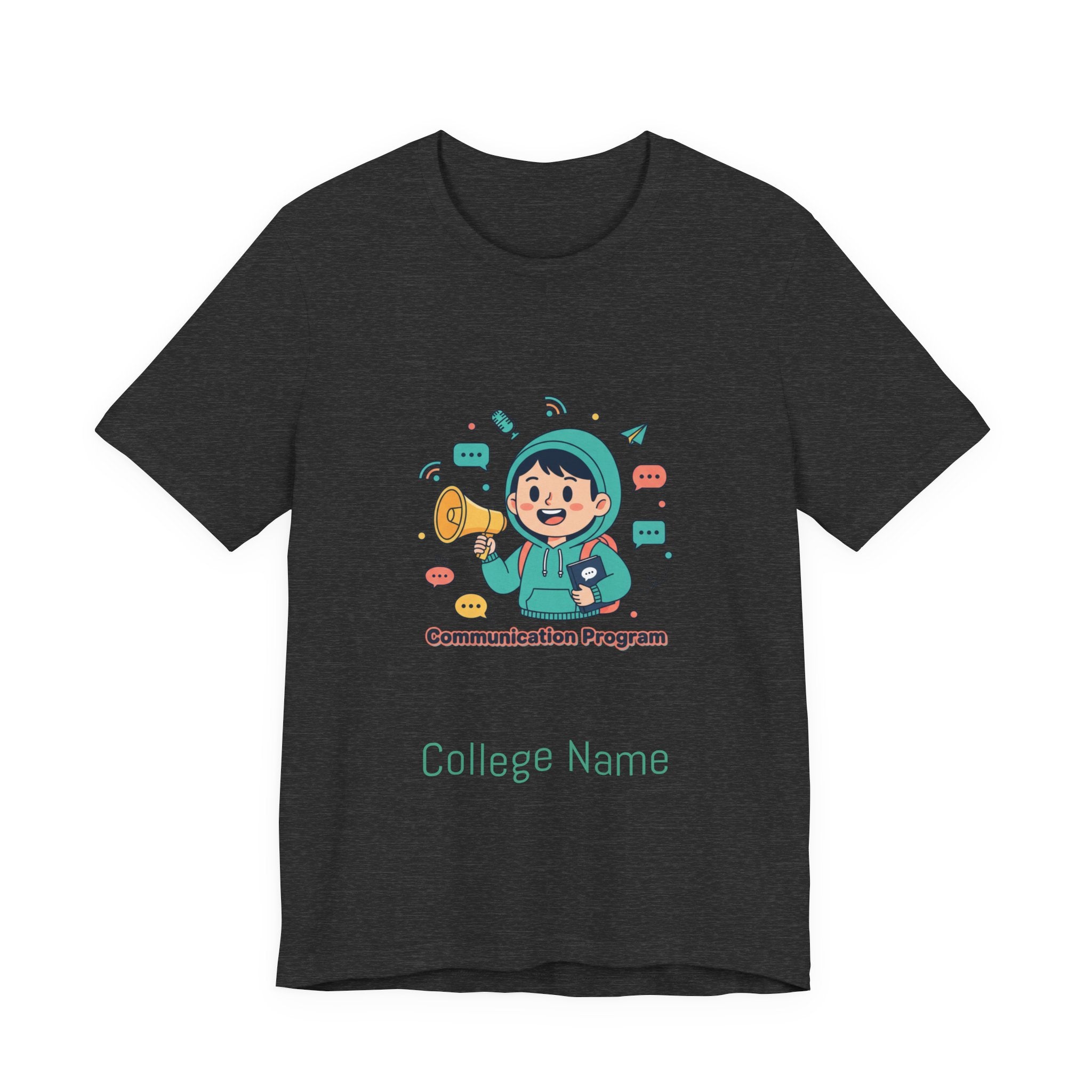 Communication Program T‑Shirt — Cute Mascot Tee
