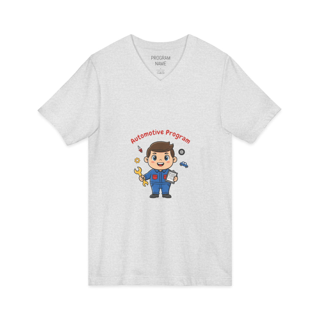 Automotive Program Mechanic Tee — Cute Auto Tech T‑Shirt with Wrench Graphic