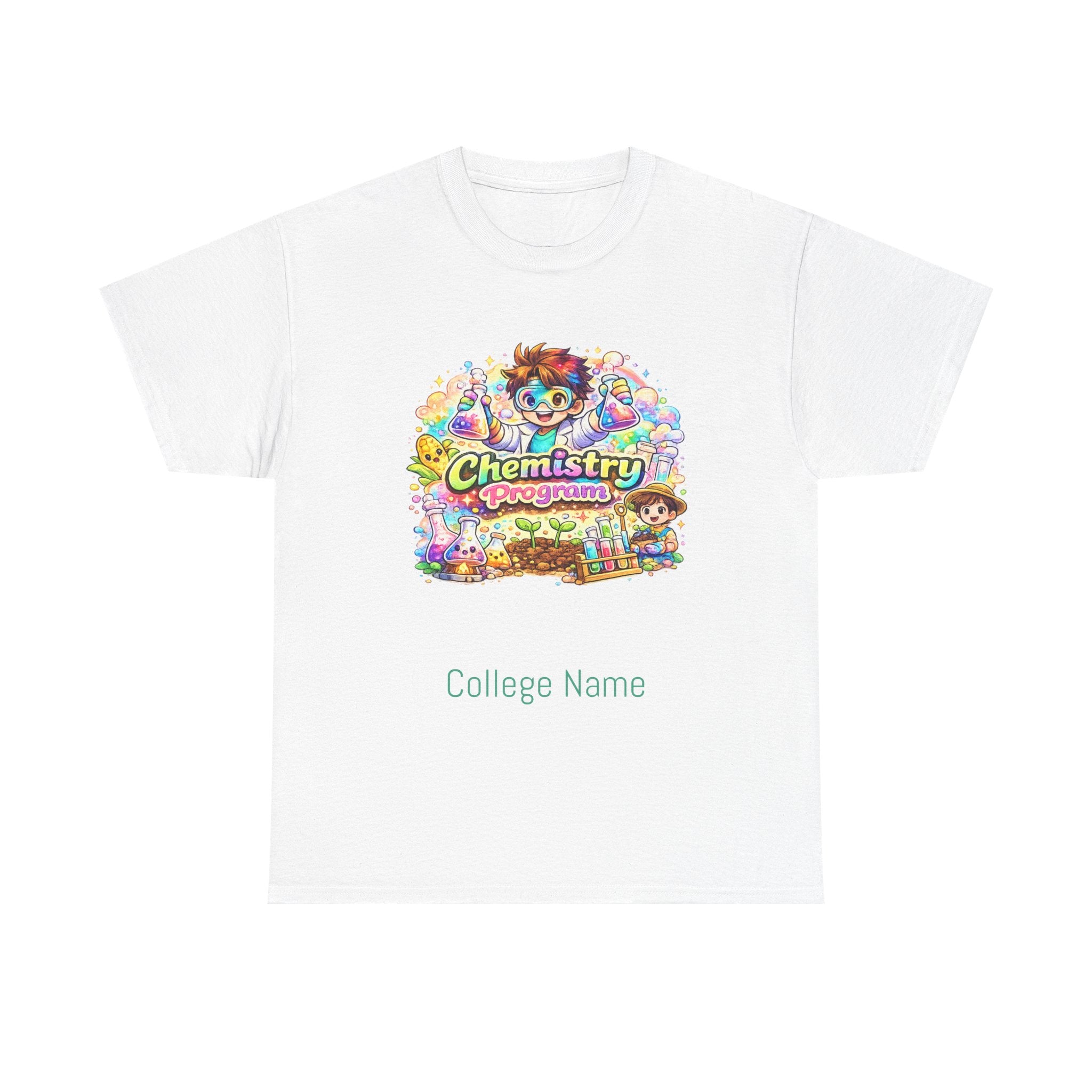 Chemistry Progarm Graphic Tee — 'Chemistry' Retro Science Design