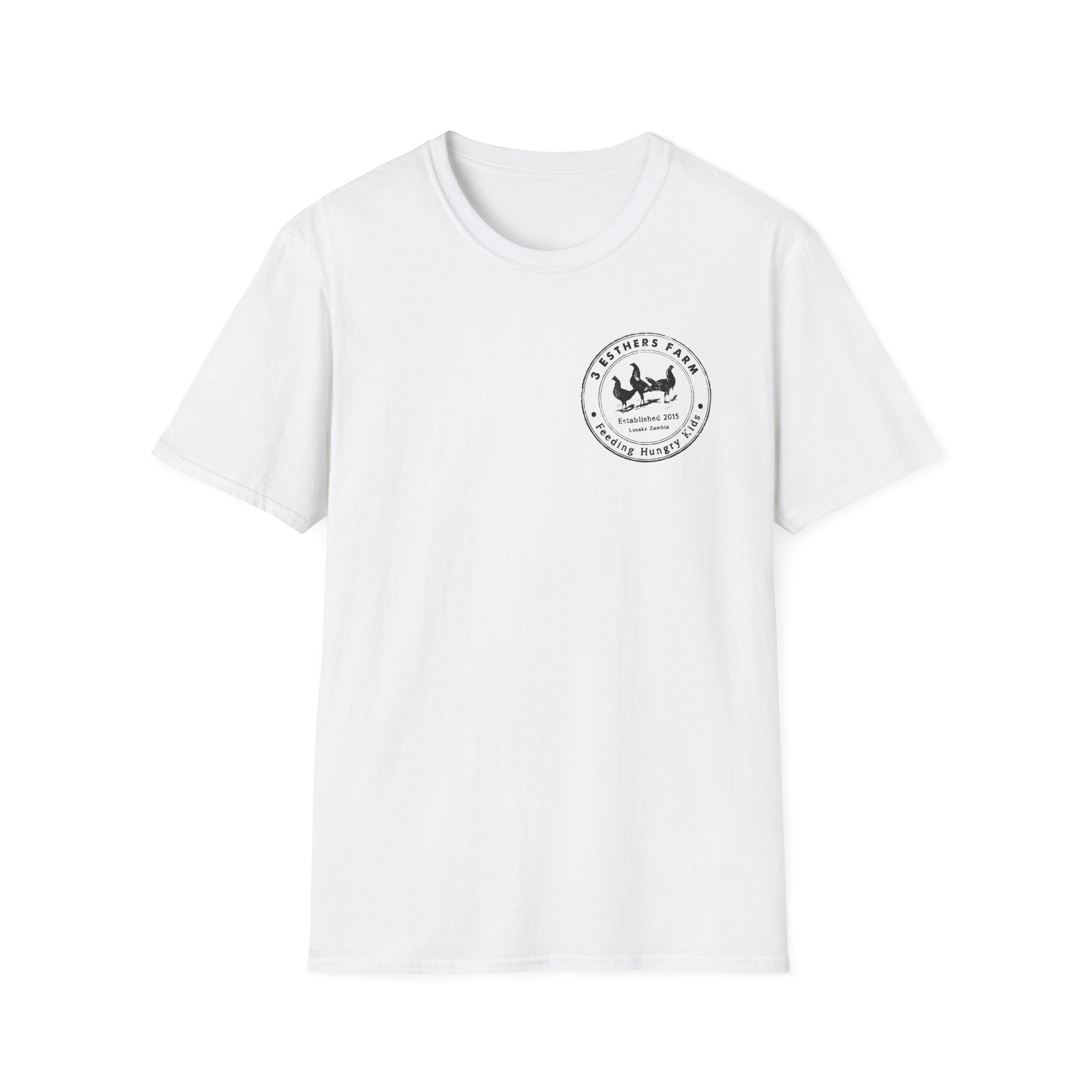 3 Esthers Farm - Small Logo T-Shirt