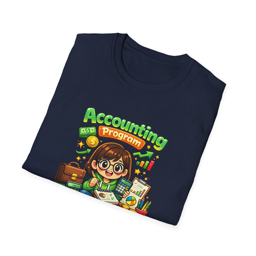 Accounting Program T-Shirt — Cute Student Accountant Graphic Tee