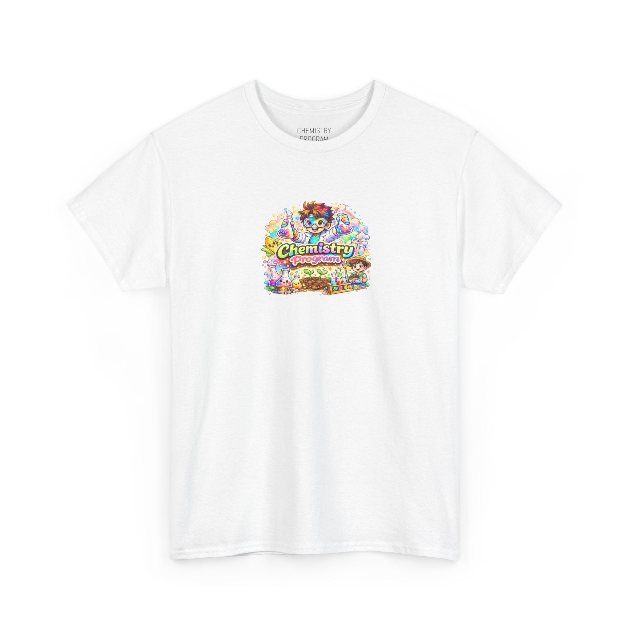 Chemistry Progarm Graphic Tee — 'Chemistry' Retro Science Design